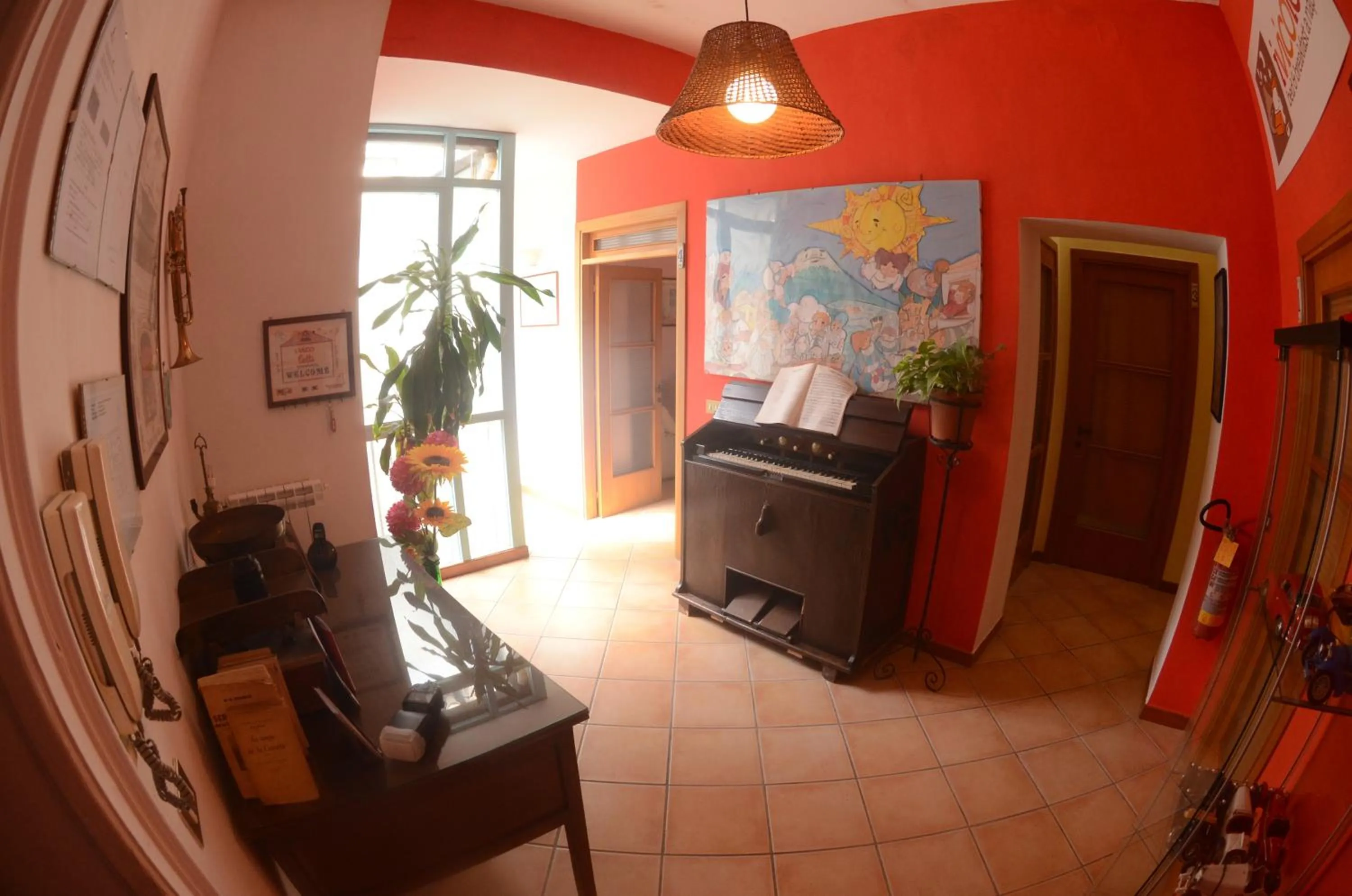 Lobby or reception in Bed and Breakfast I Vicoletti Di Napoli