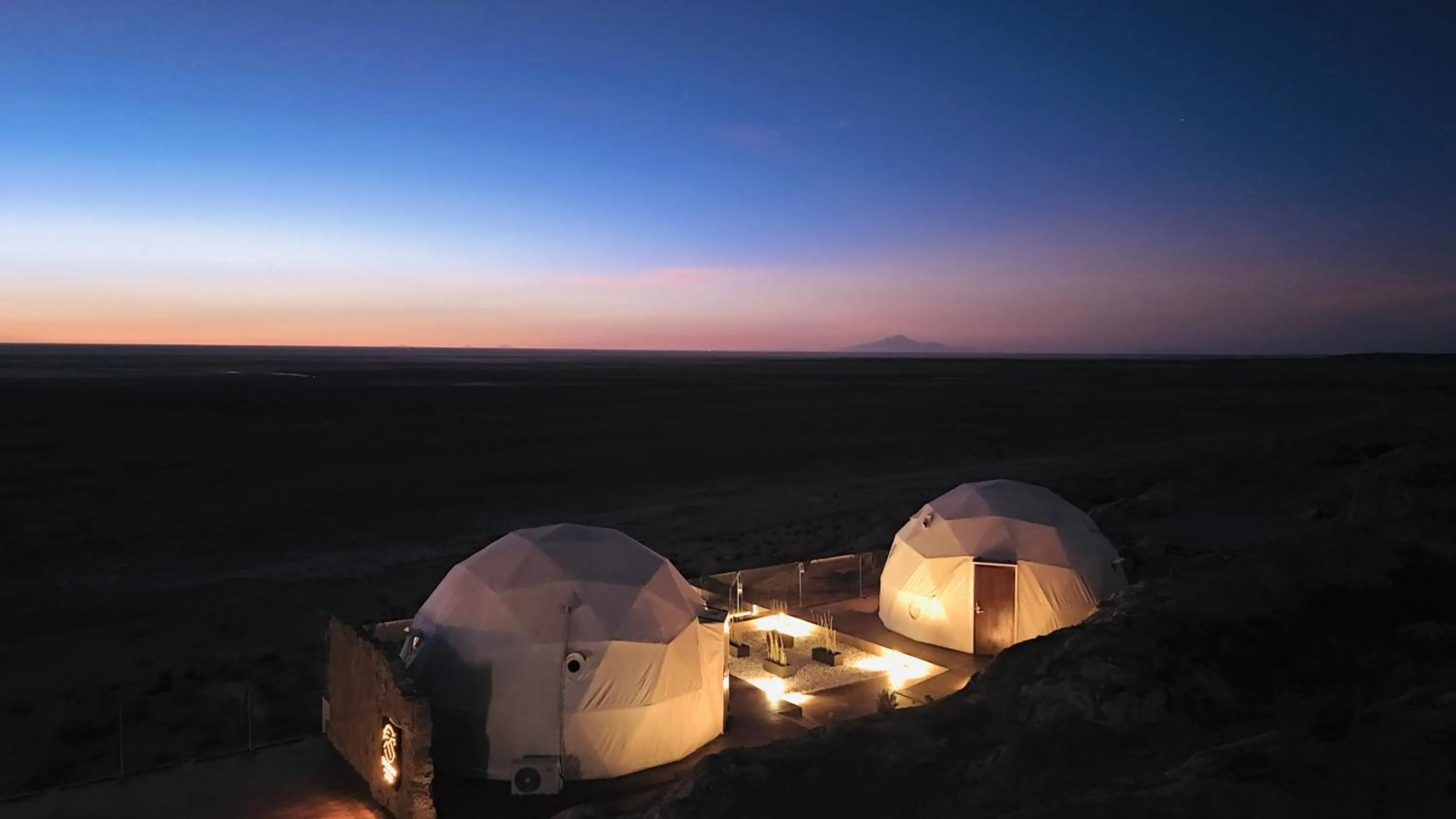 Mountain view in Hotel de Sal Luna Salada