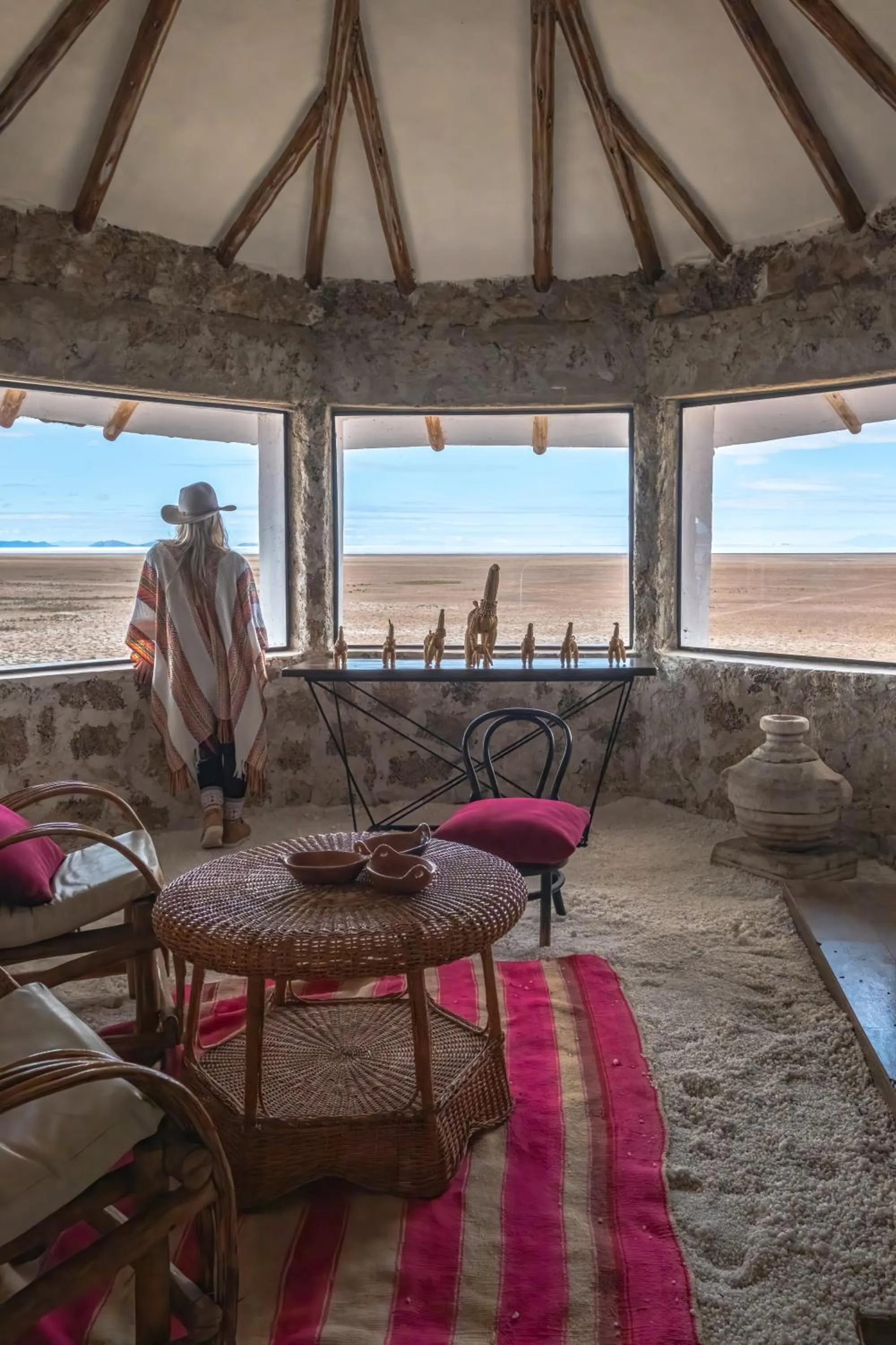 Living room in Hotel de Sal Luna Salada