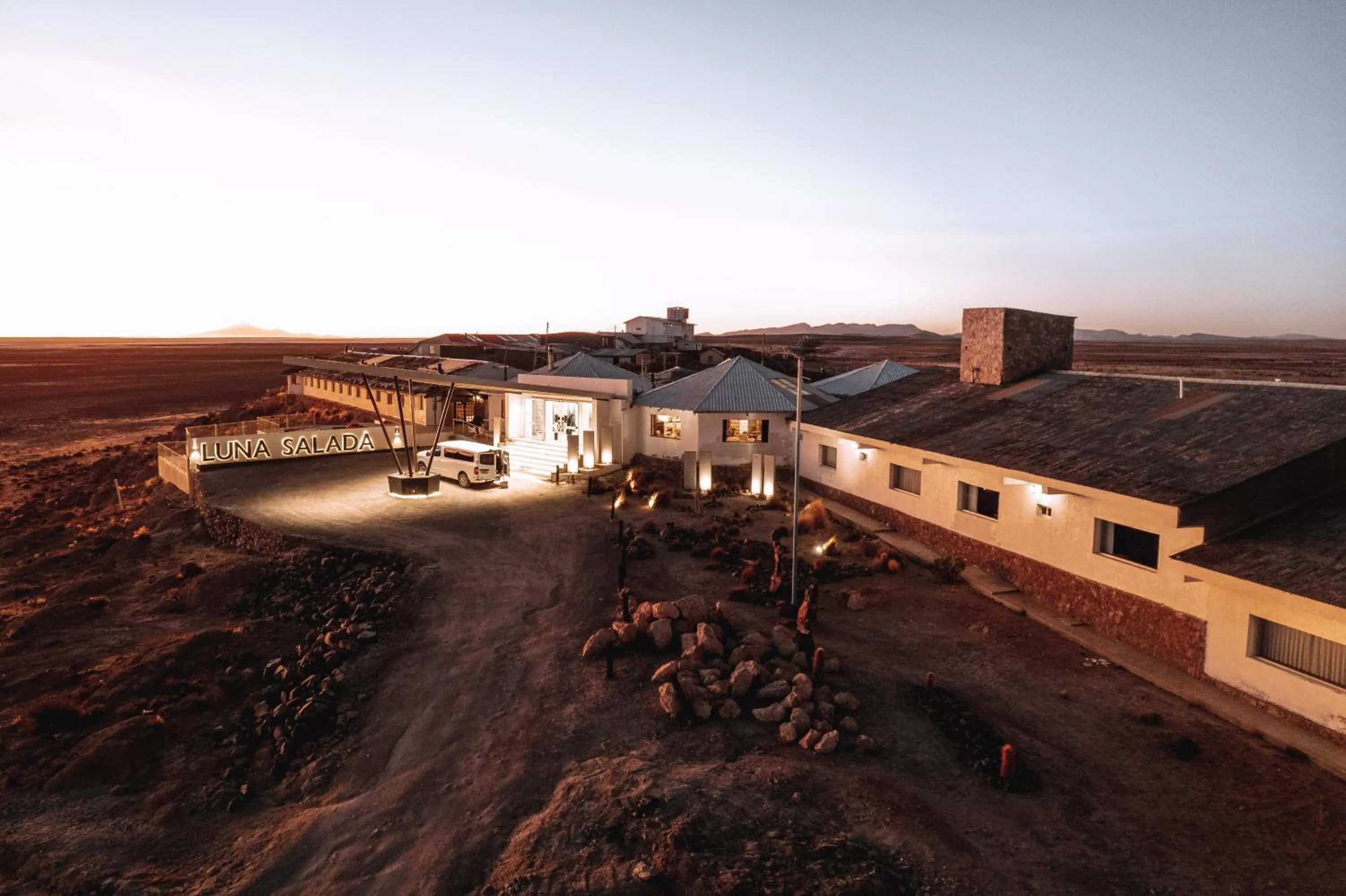 Property building in Hotel de Sal Luna Salada