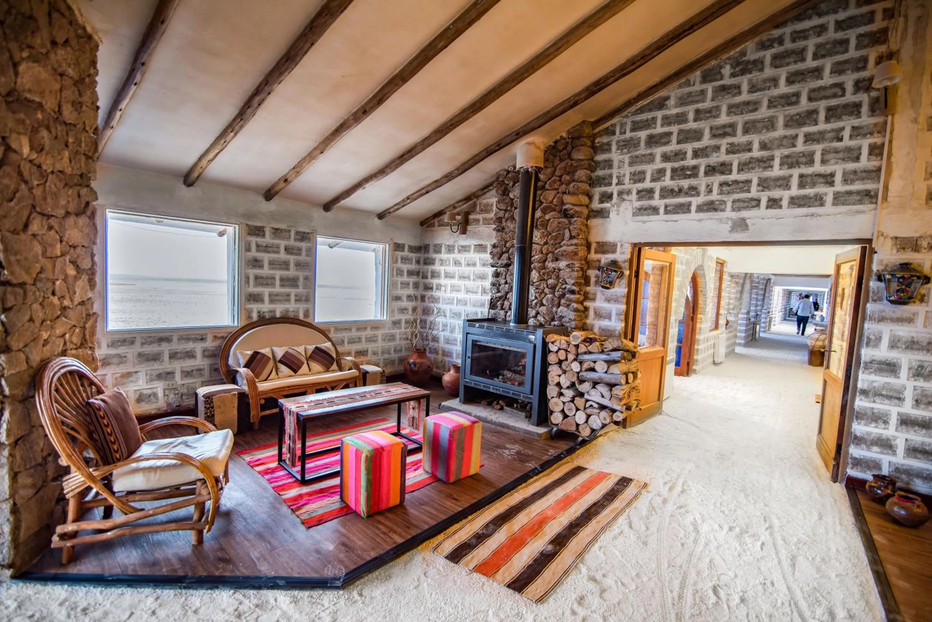 Living room in Hotel de Sal Luna Salada