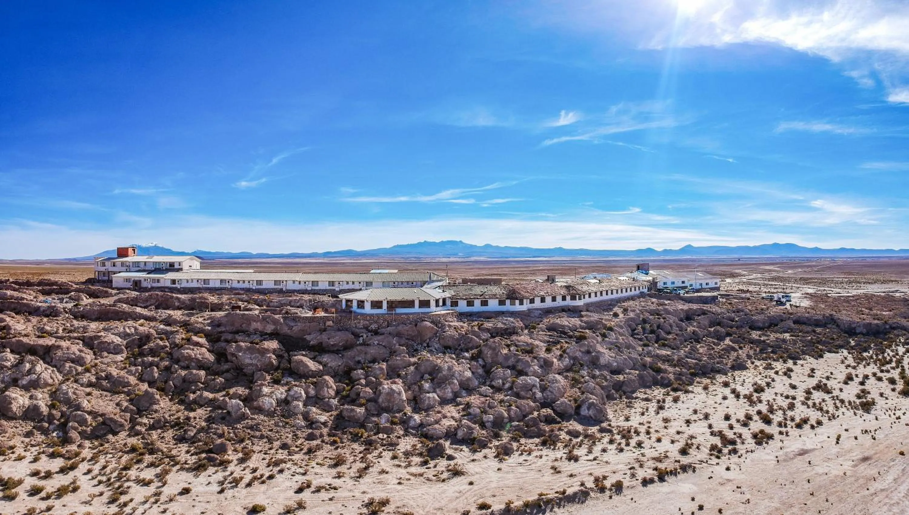 Natural landscape in Hotel de Sal Luna Salada
