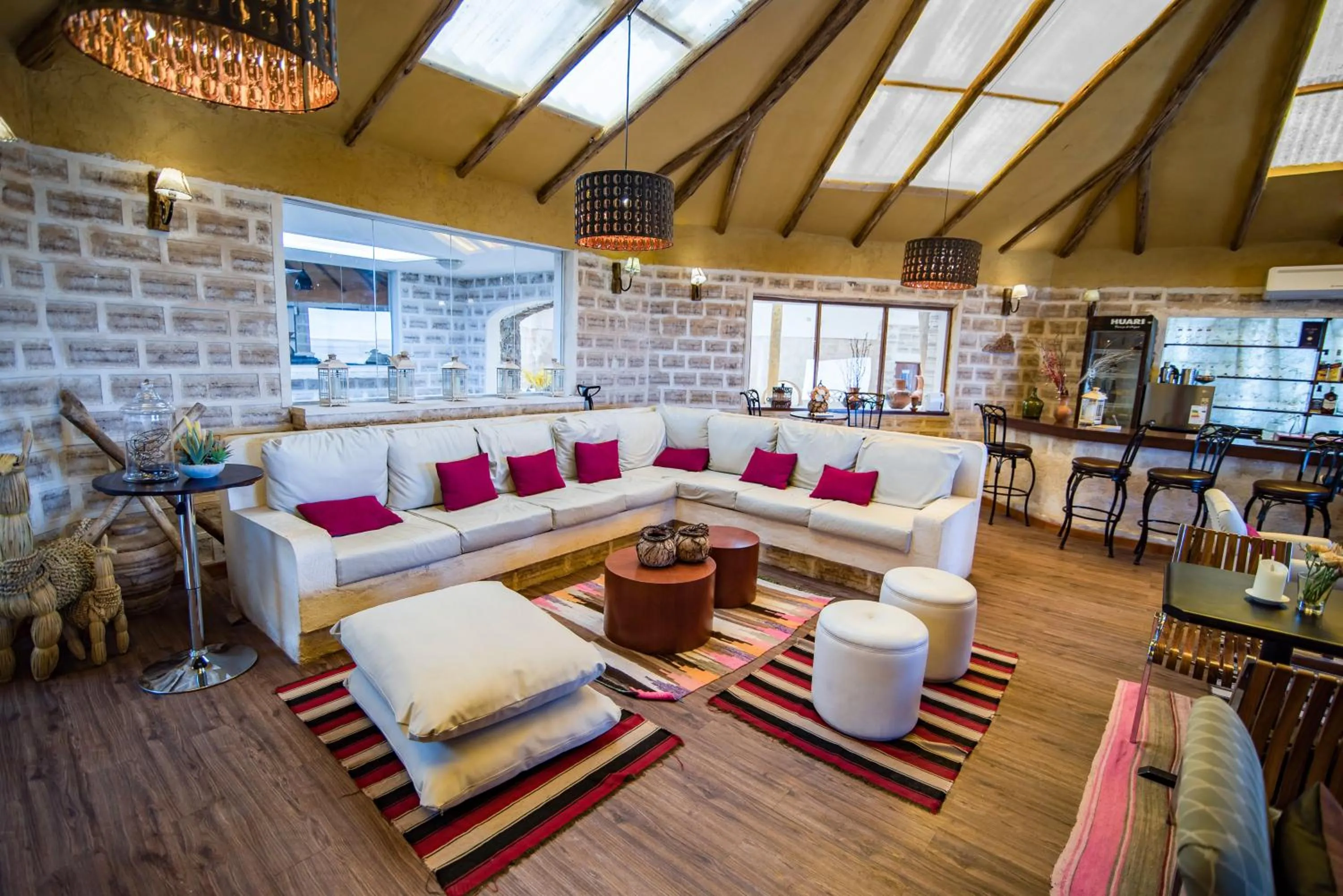 Living room in Hotel de Sal Luna Salada