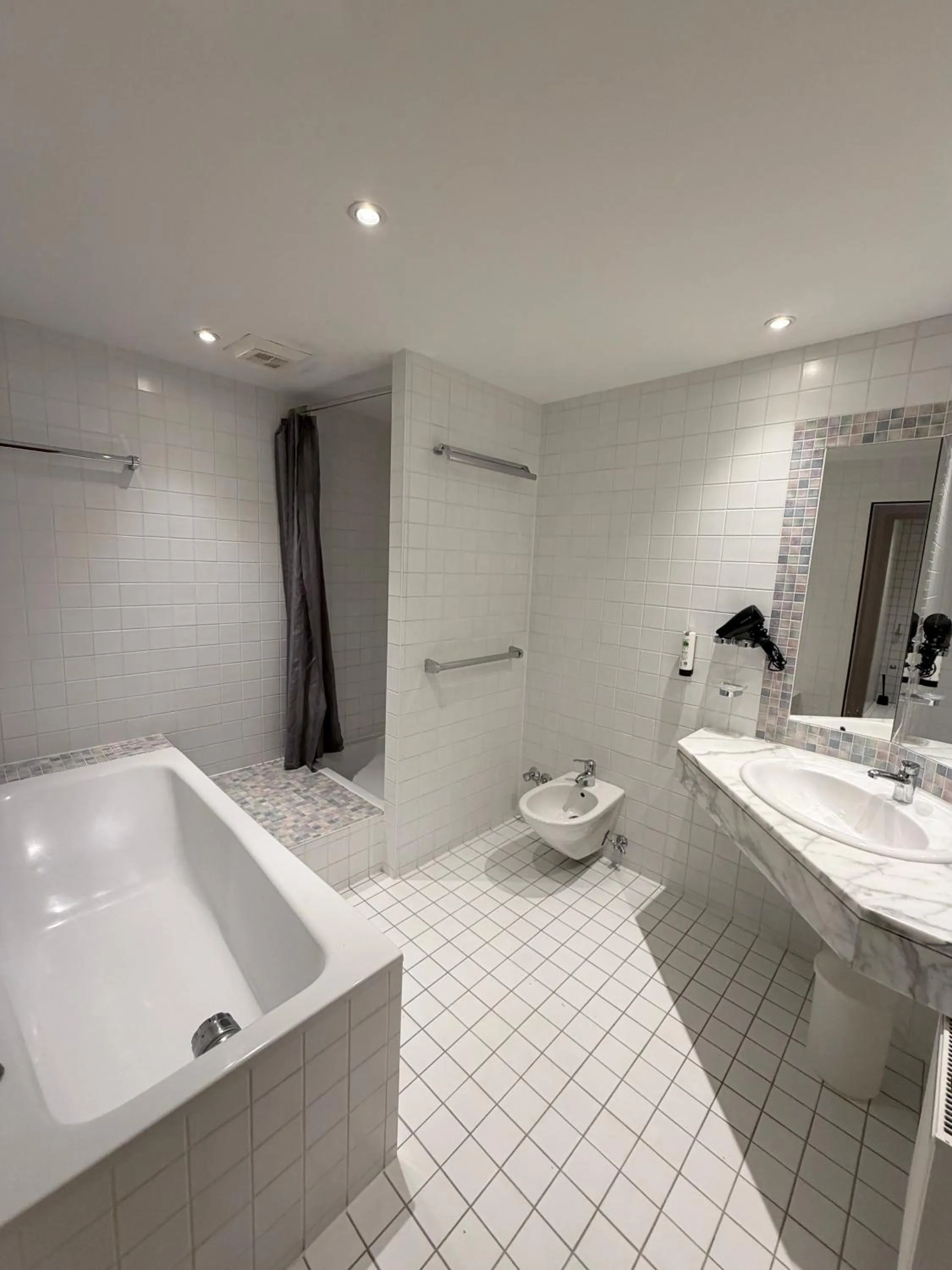 Bathroom in Hotel Gruberhof Innsbruck Igls B&B