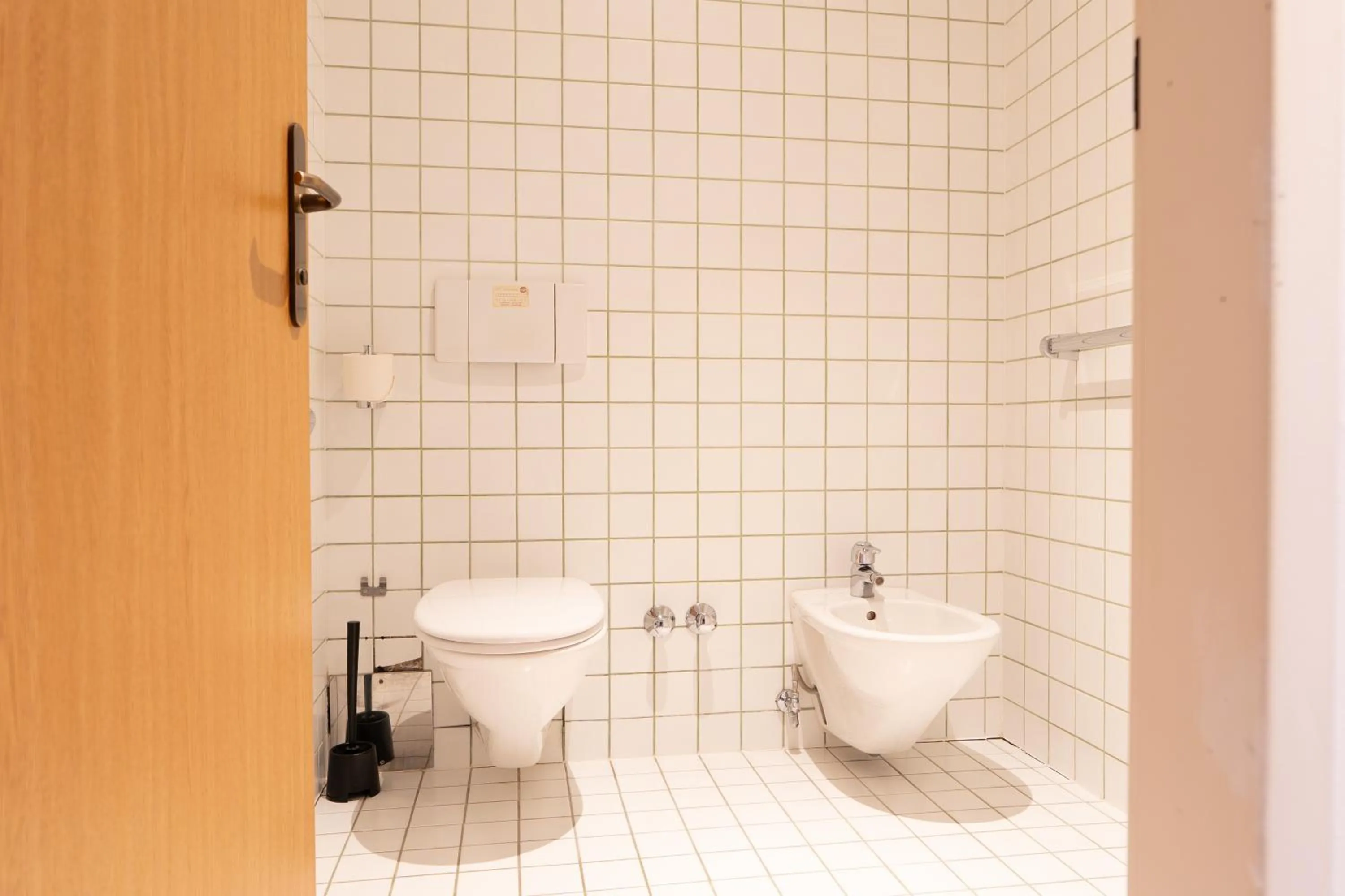 Toilet in Hotel Gruberhof Innsbruck Igls B&B