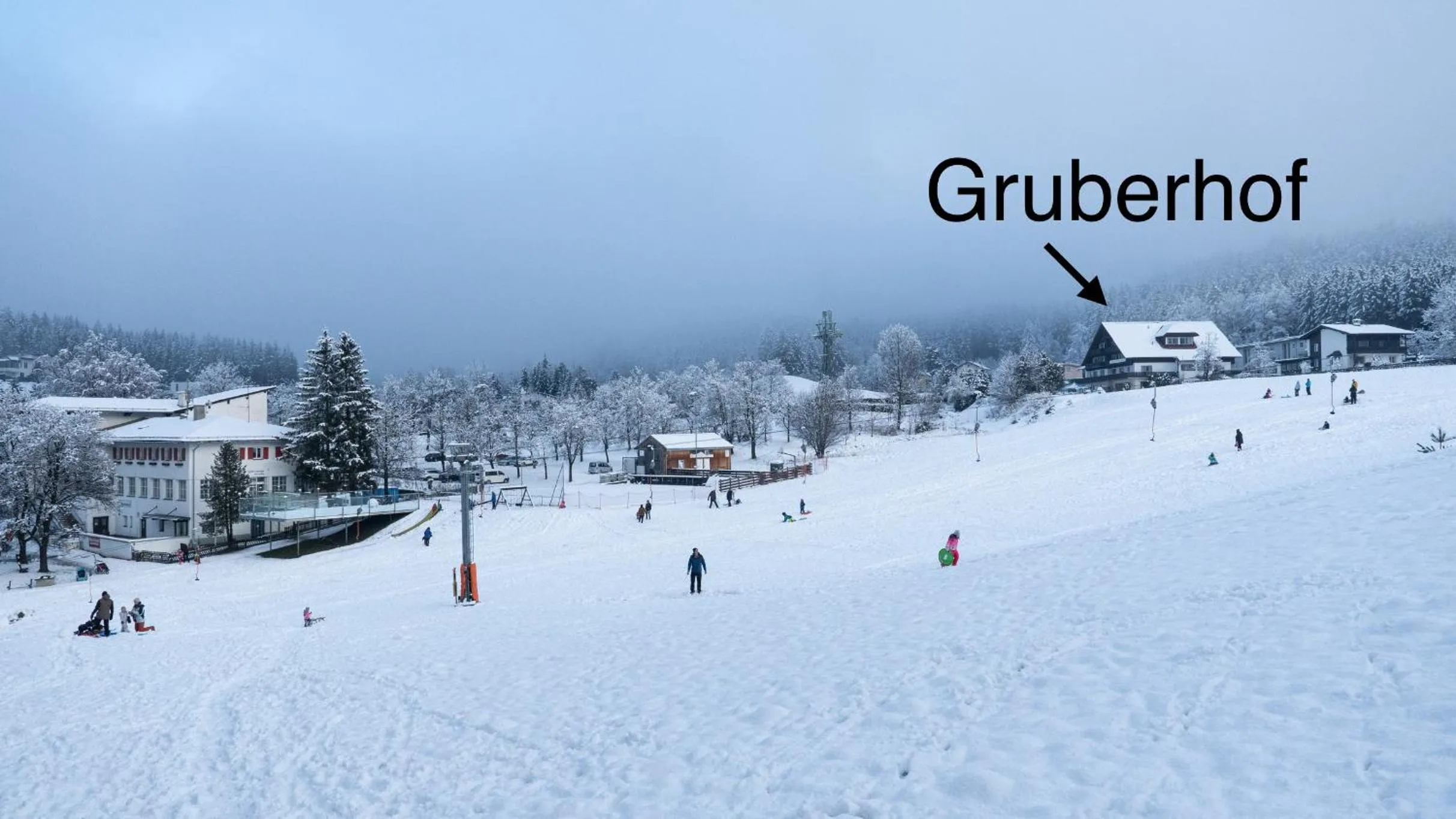 Winter in Hotel Gruberhof Innsbruck Igls B&B