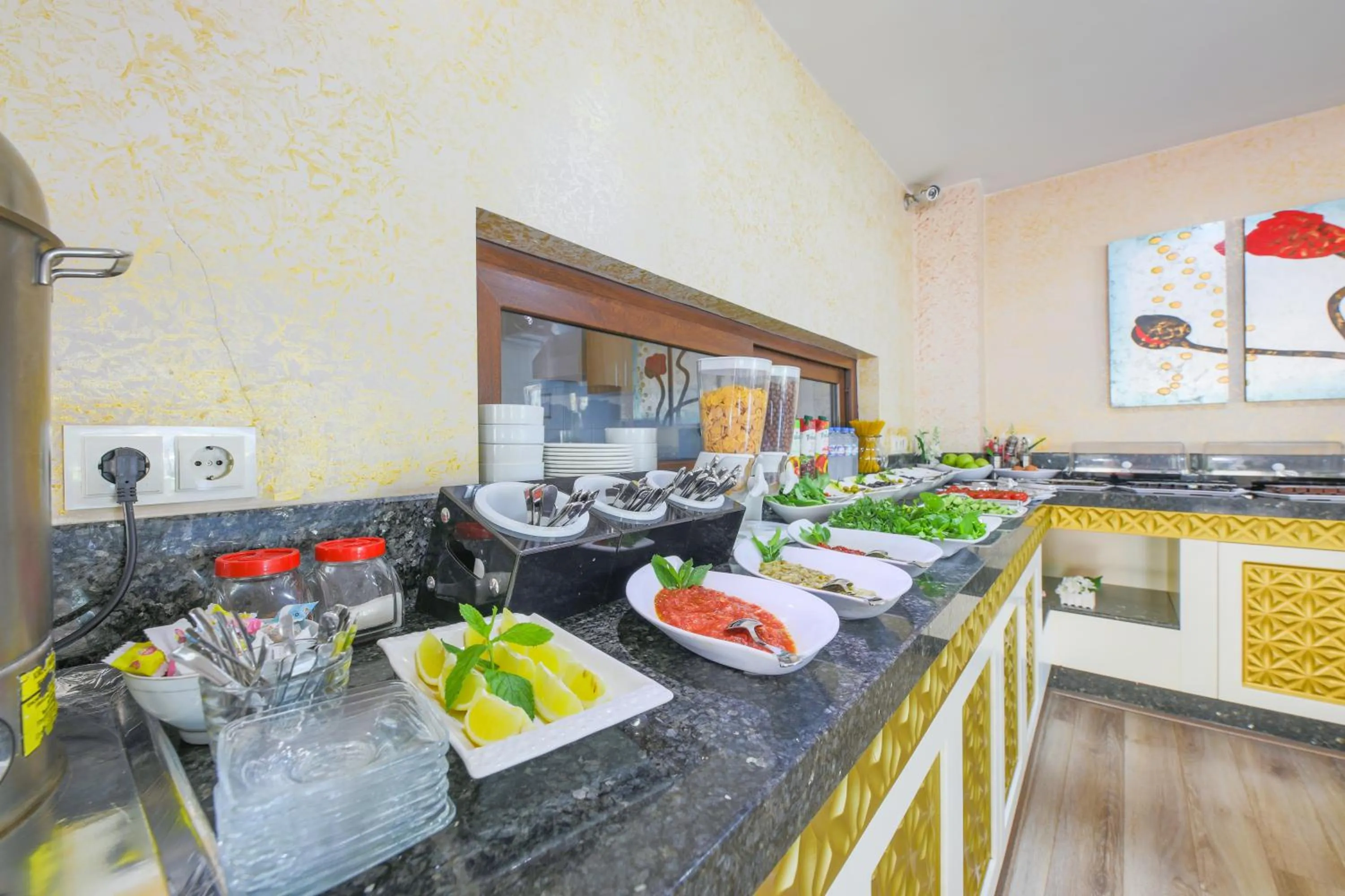 Breakfast in Hostapark Hotel