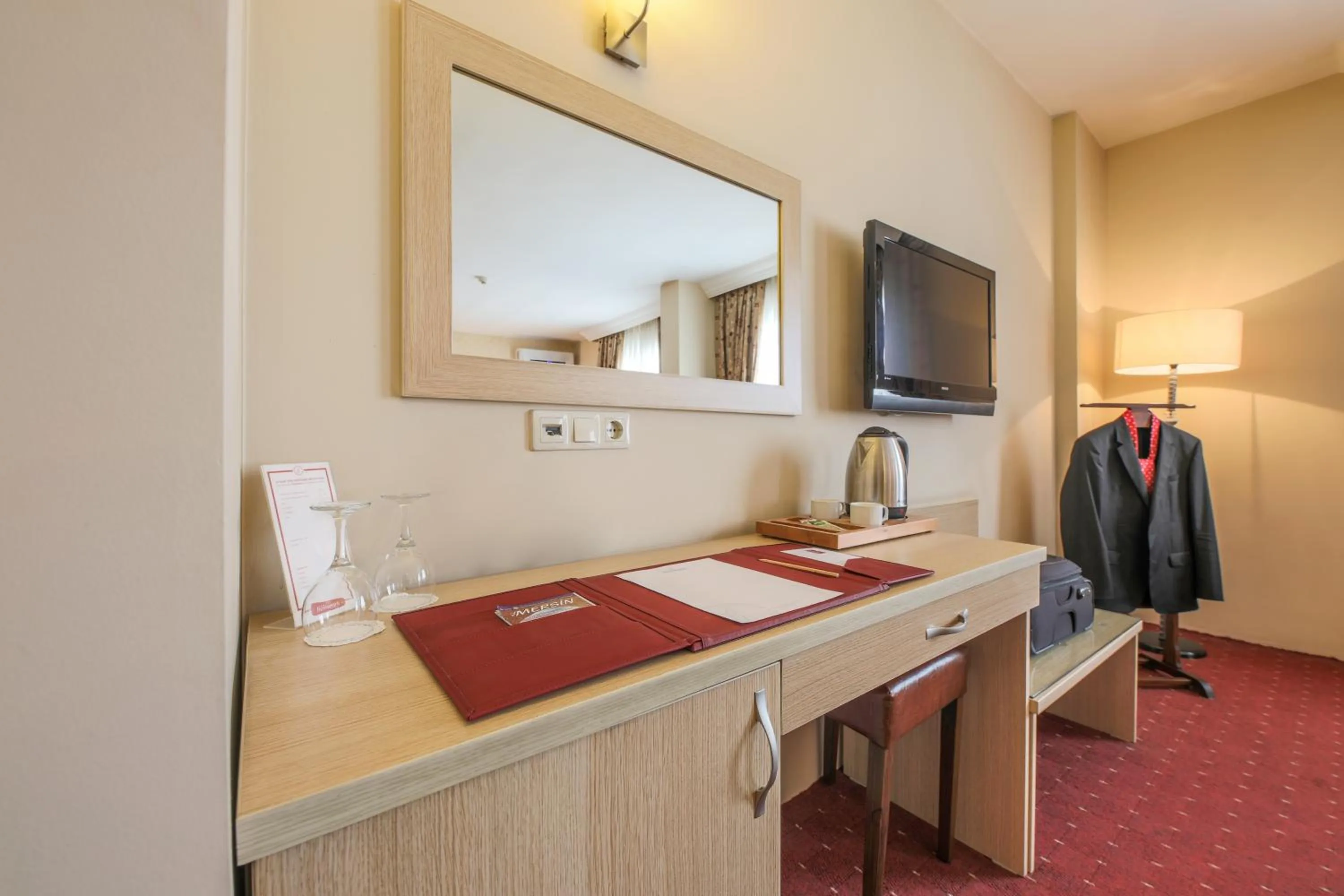 Bedroom in Hostapark Hotel