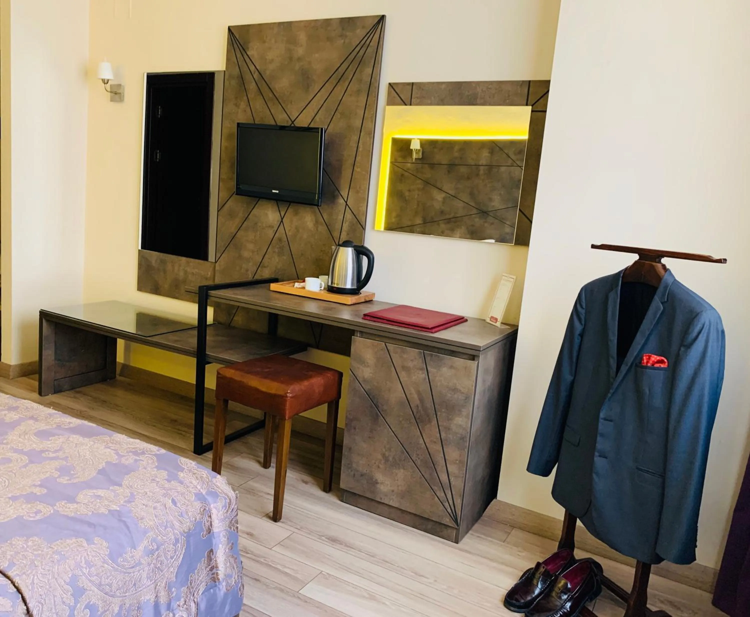 Bed in Hostapark Hotel