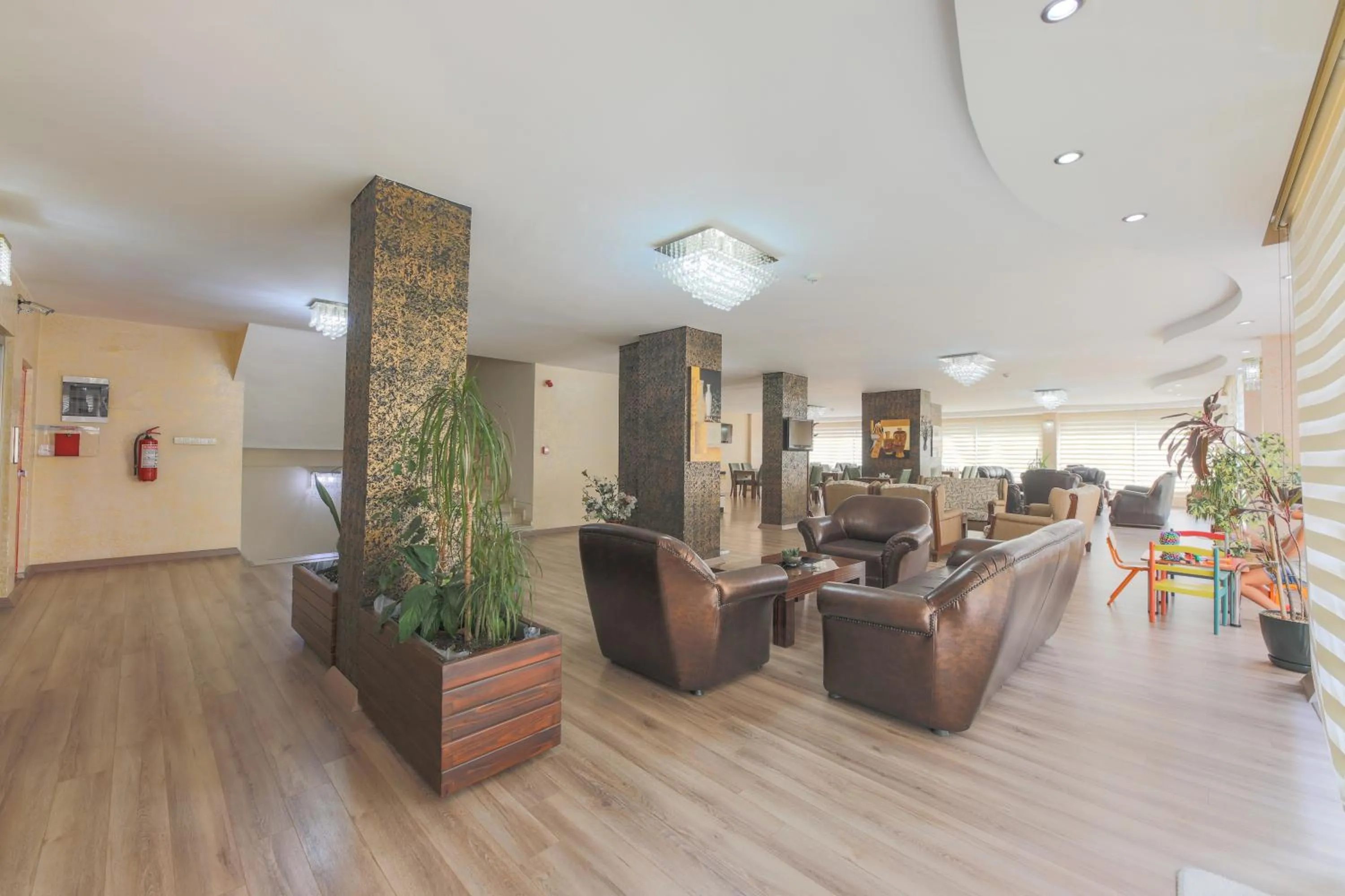 Lobby or reception in Hostapark Hotel