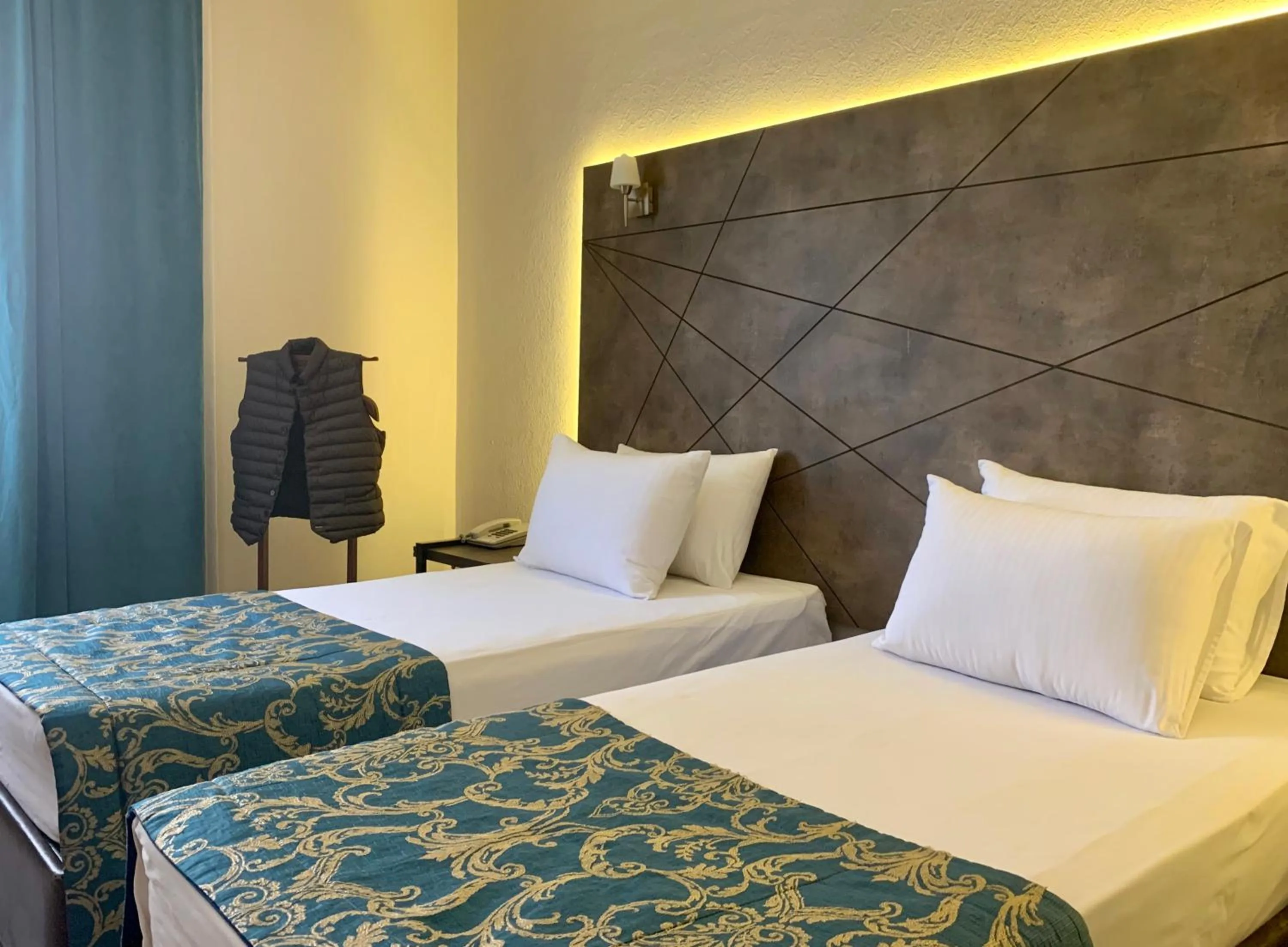 Bed in Hostapark Hotel