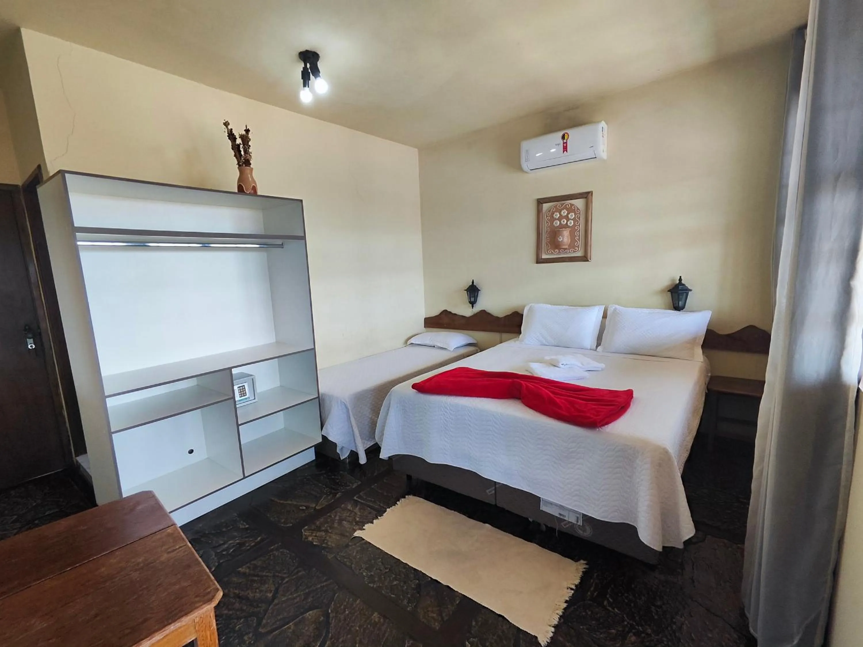 Bed in Hotel Montanhas de Minas