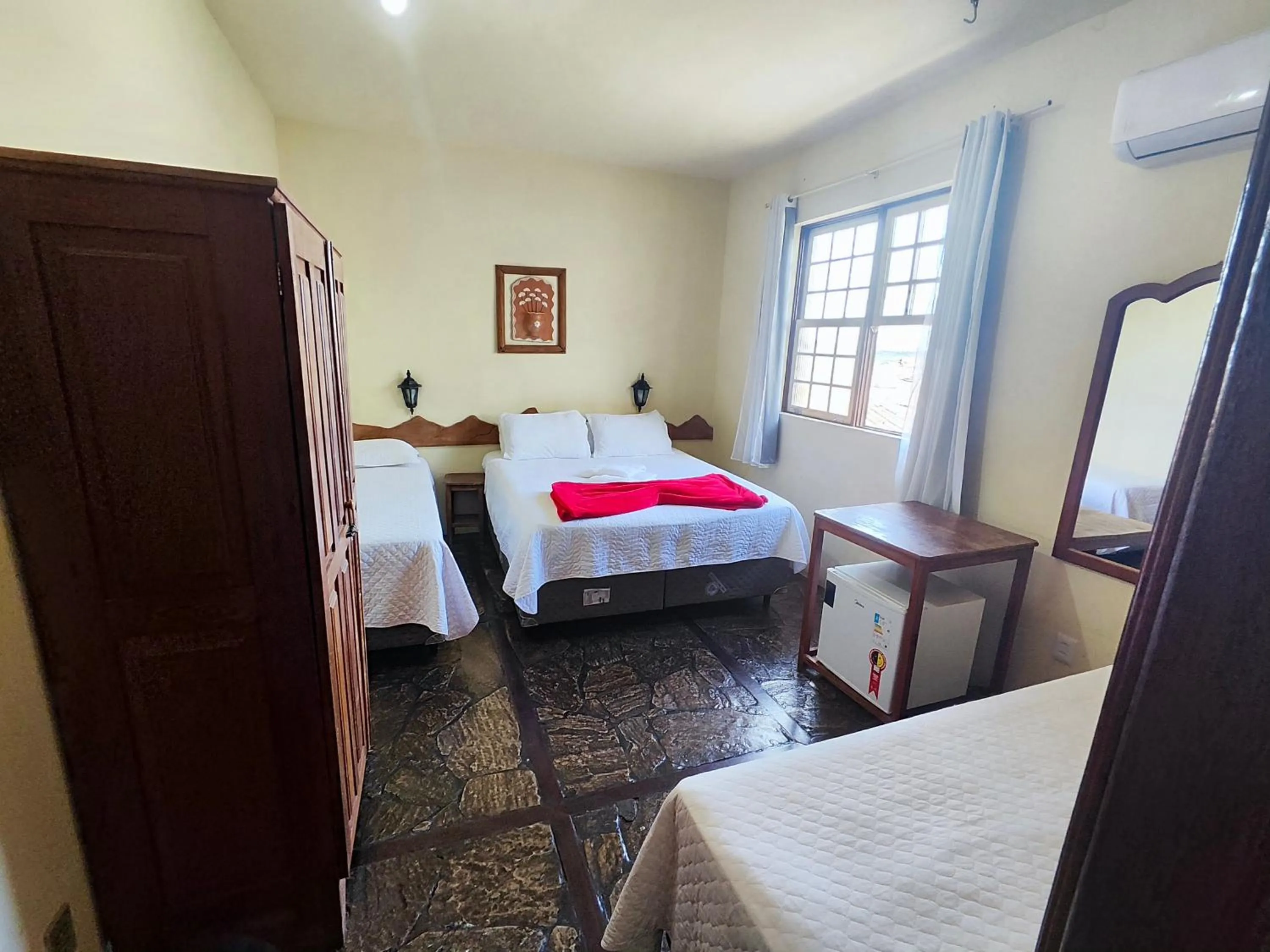 Bed in Hotel Montanhas de Minas