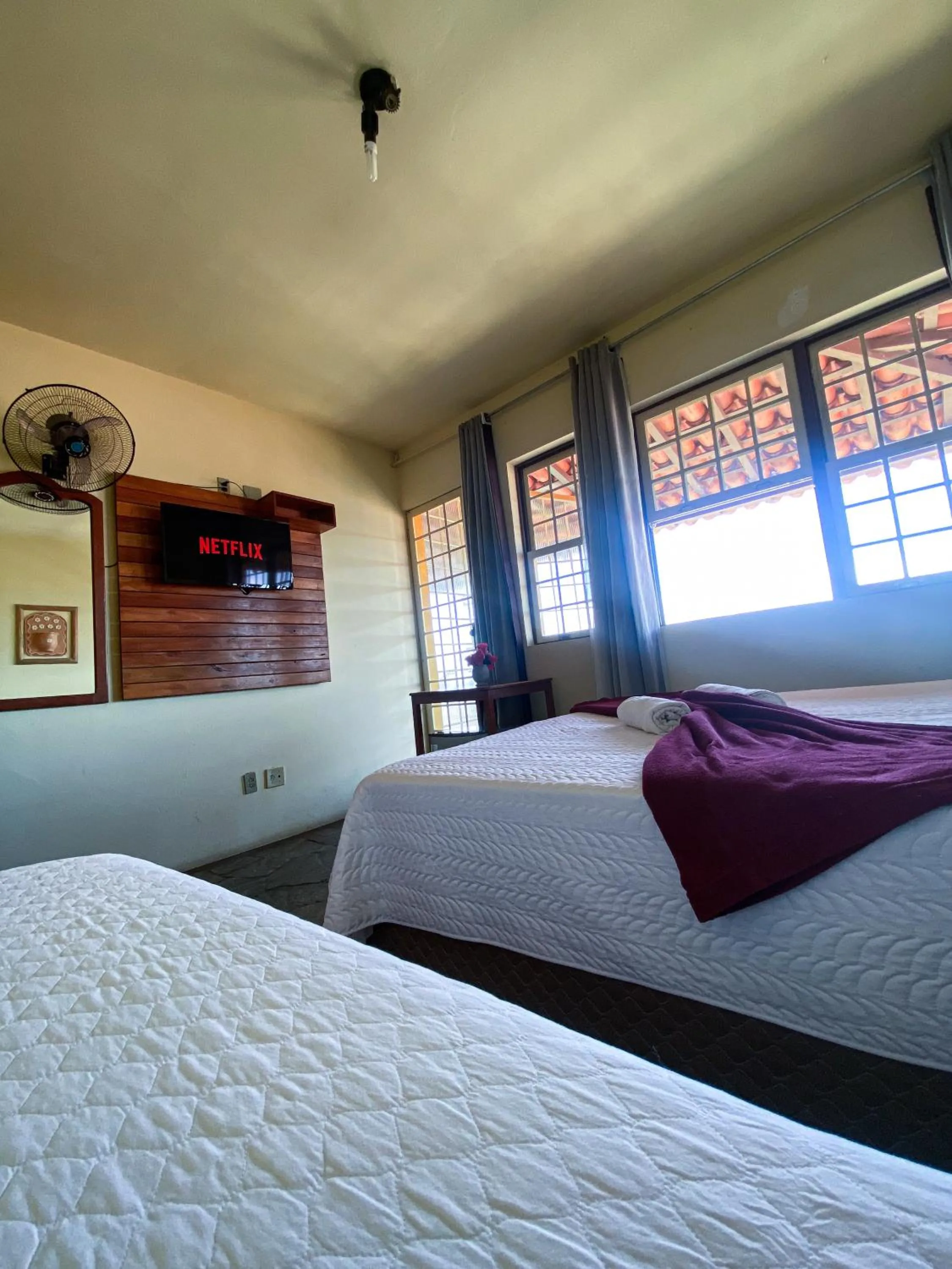 Bed in Hotel Montanhas de Minas