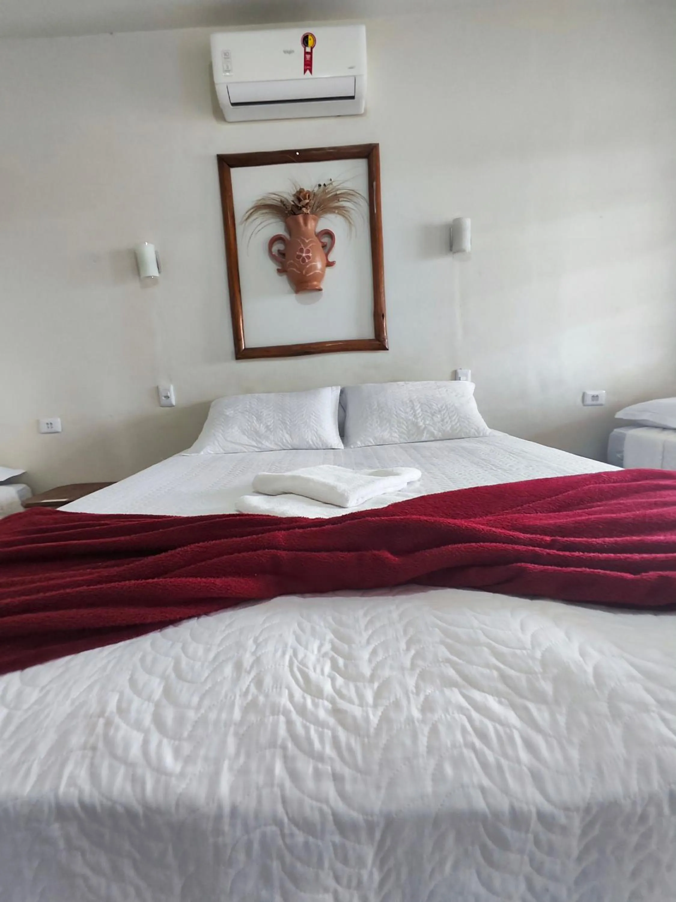 Bed in Hotel Montanhas de Minas