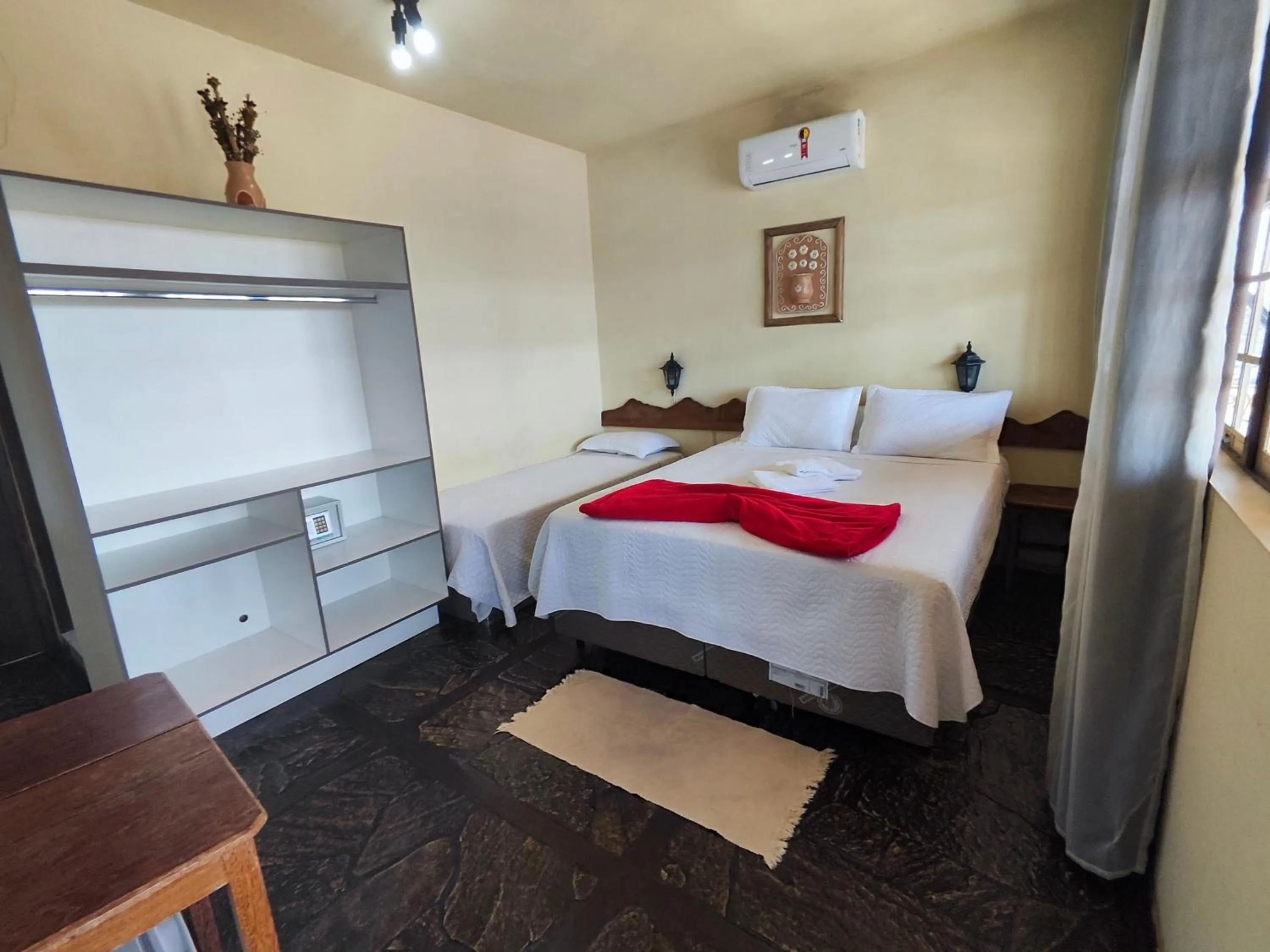 Bed in Hotel Montanhas de Minas