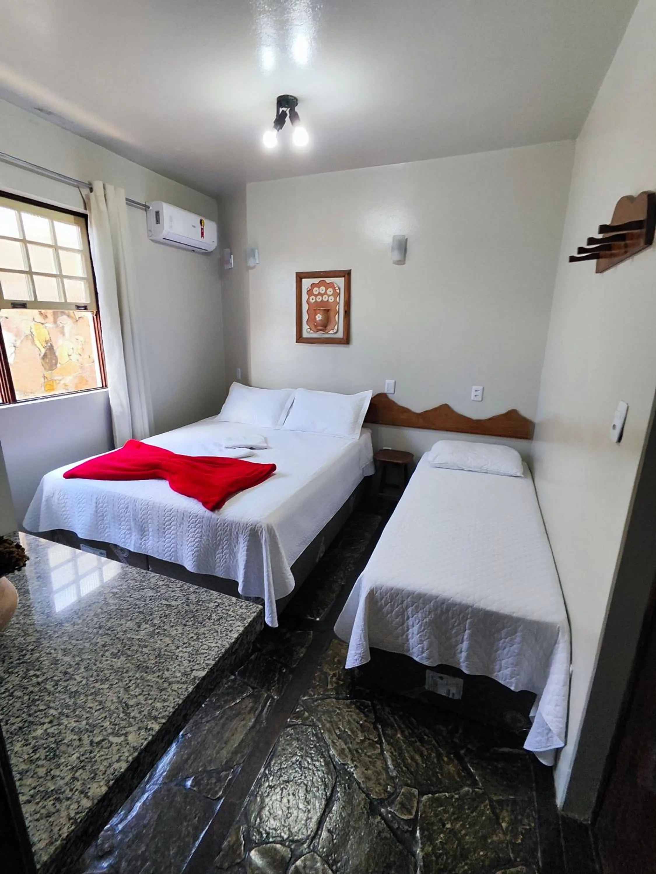 Bed in Hotel Montanhas de Minas