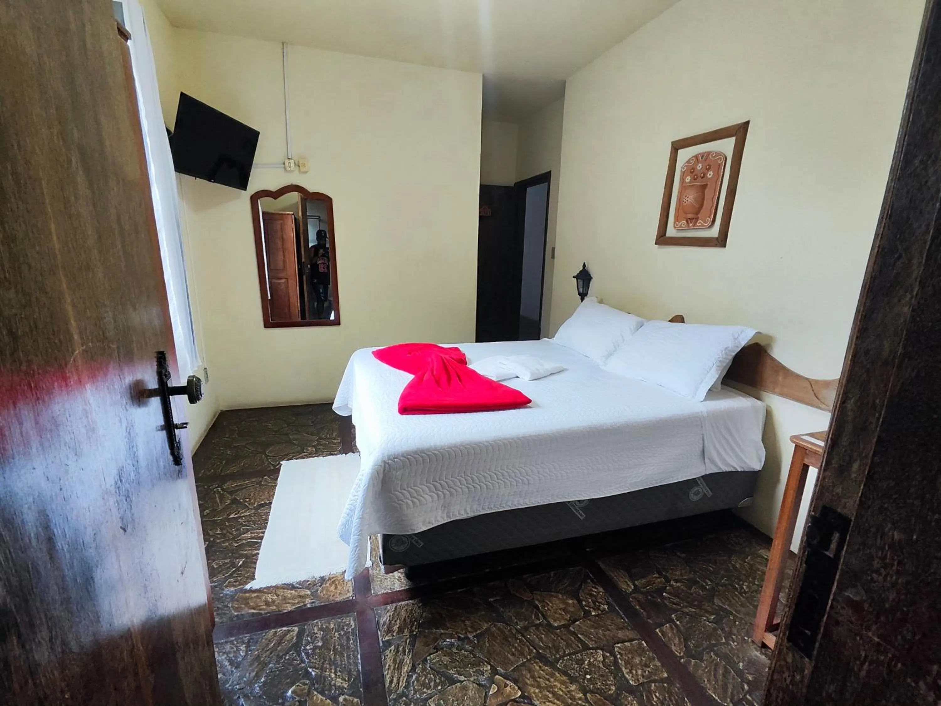 Bed in Hotel Montanhas de Minas