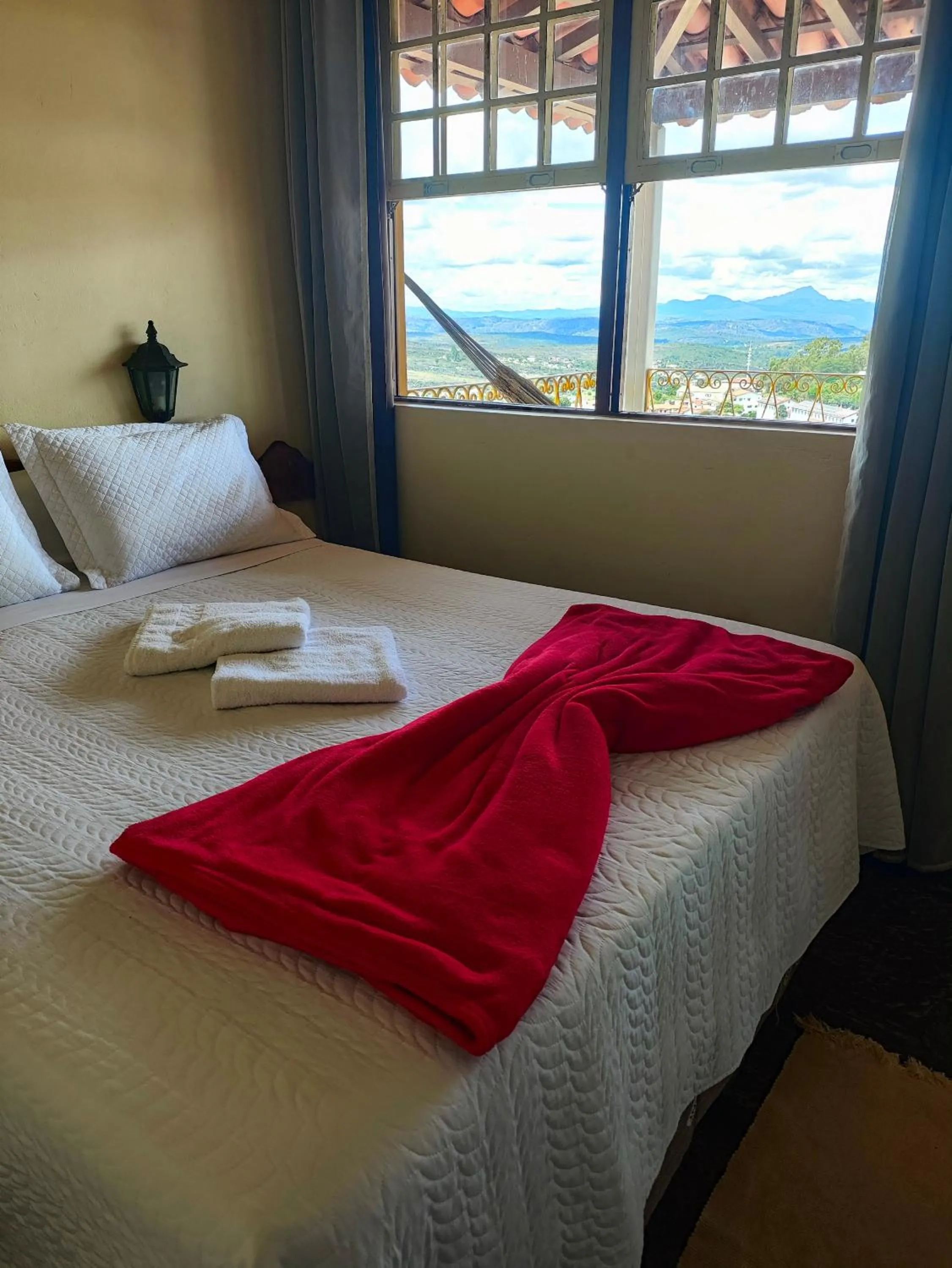 Bed in Hotel Montanhas de Minas