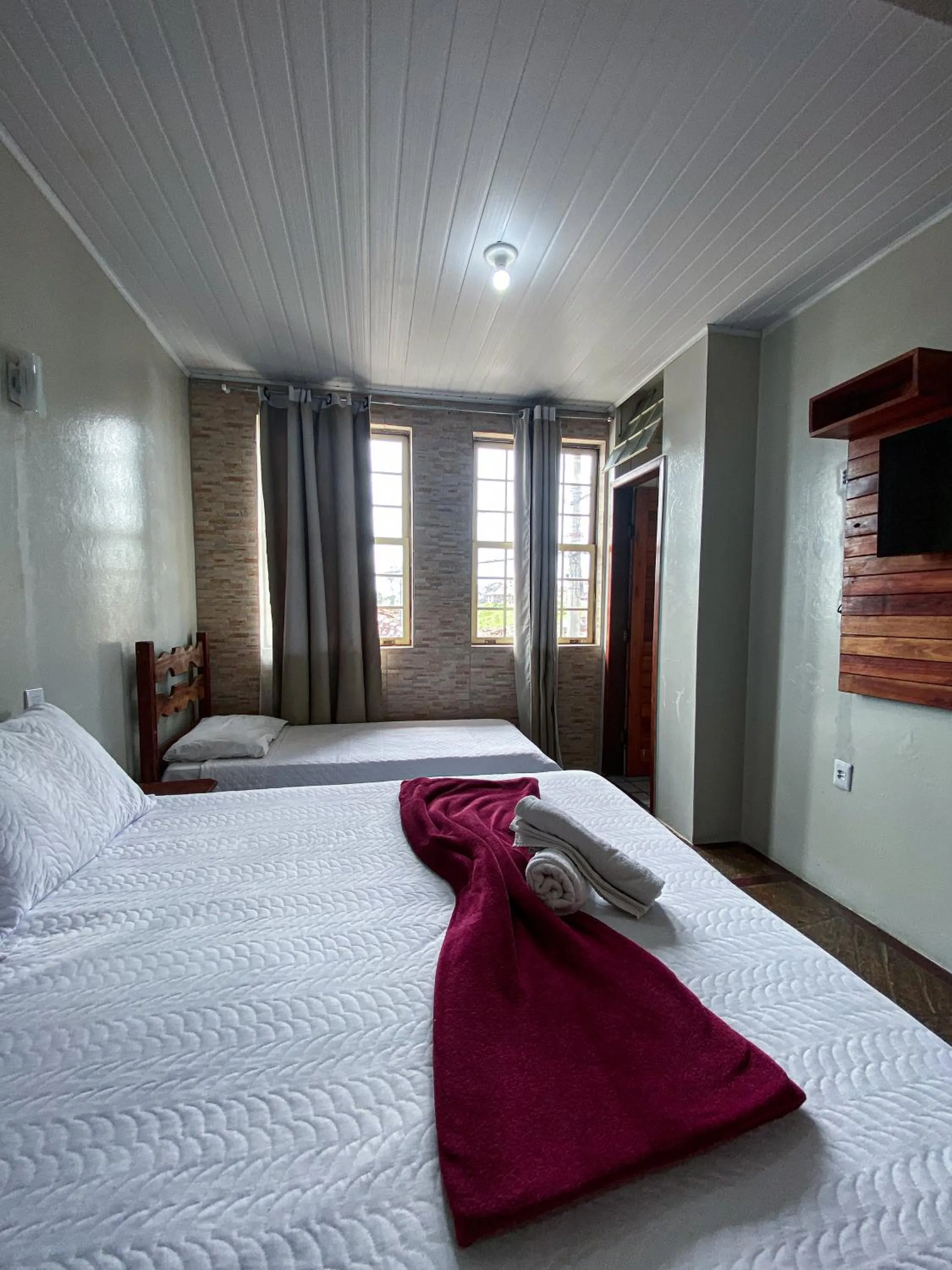 Bed in Hotel Montanhas de Minas