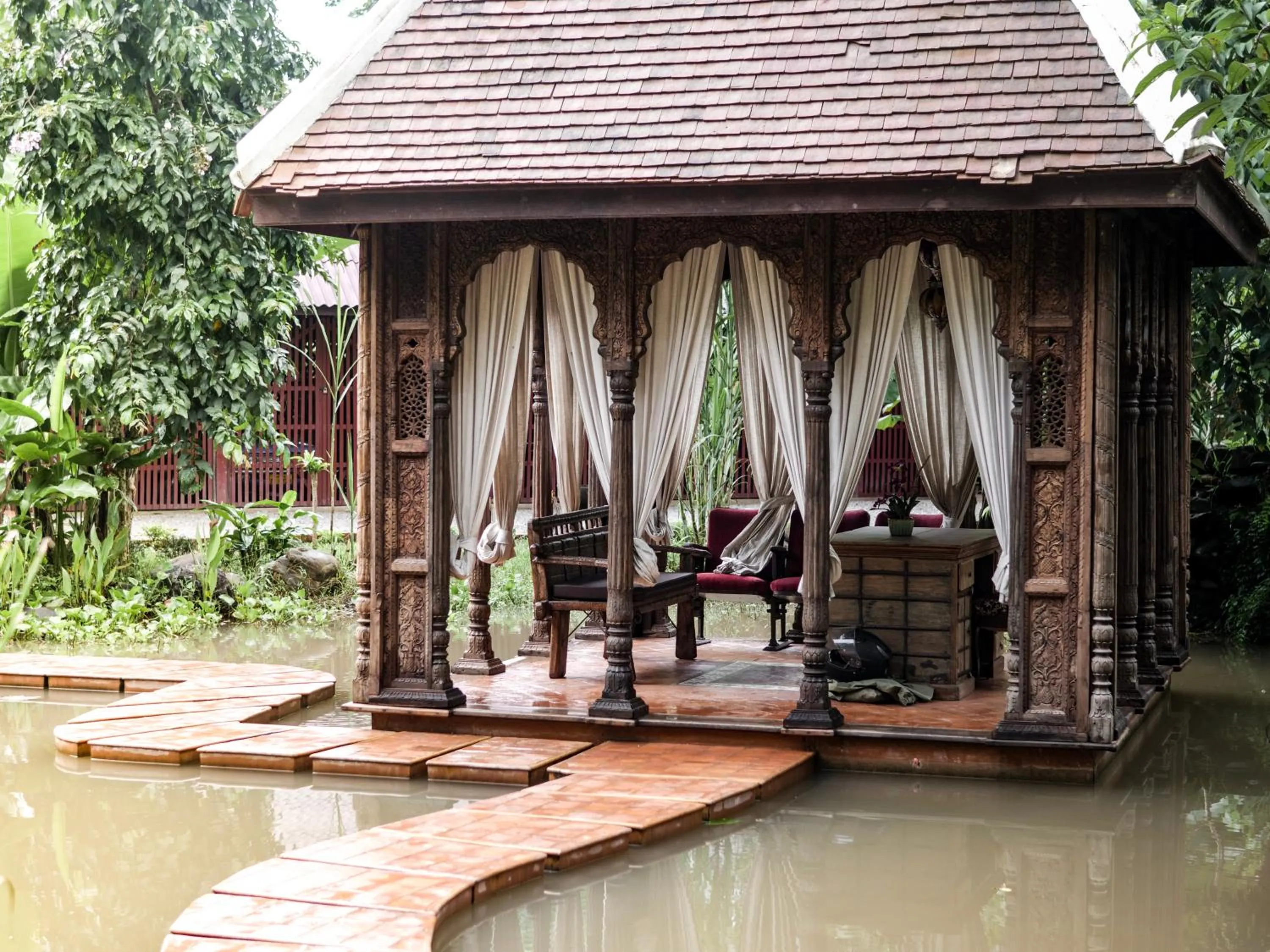 Facade/entrance in Chateau Orientale Resort