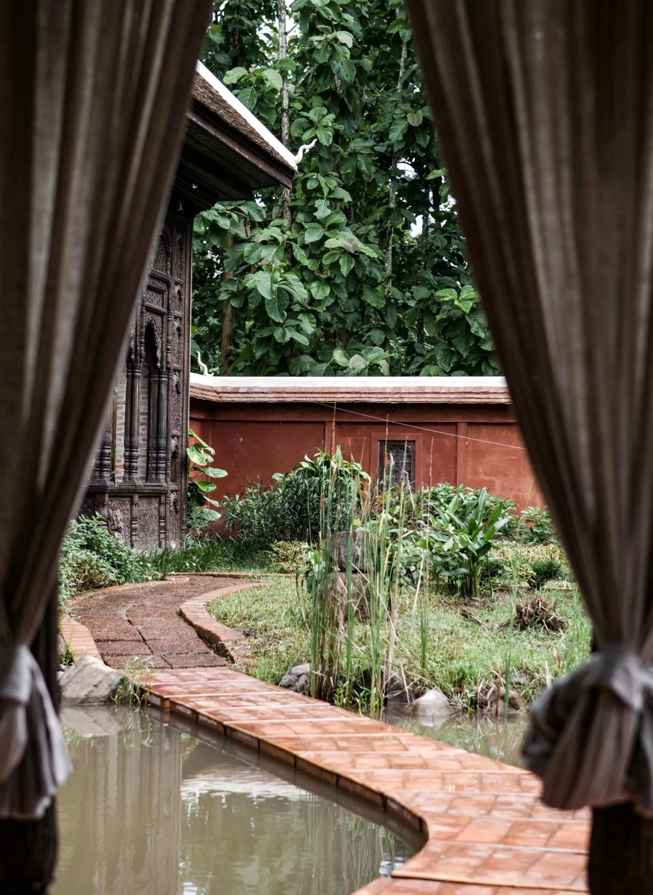Garden view in Chateau Orientale Resort