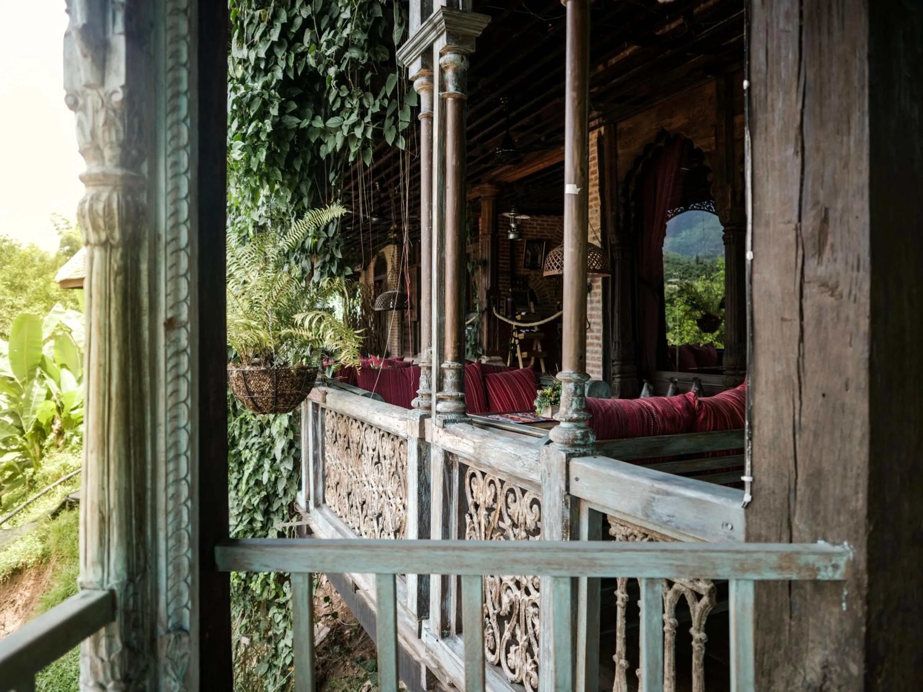 Patio in Chateau Orientale Resort