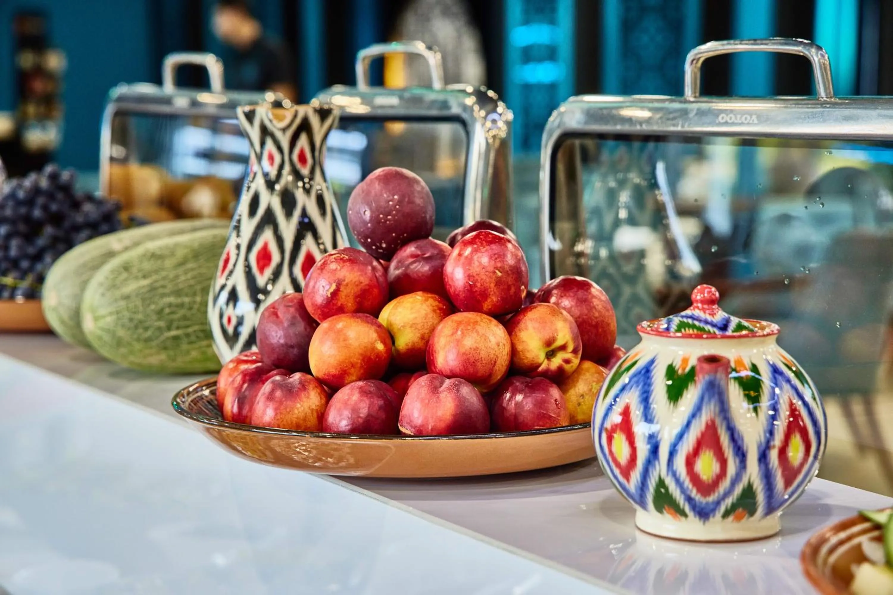 Food and drinks in Hotel Uzbekistan