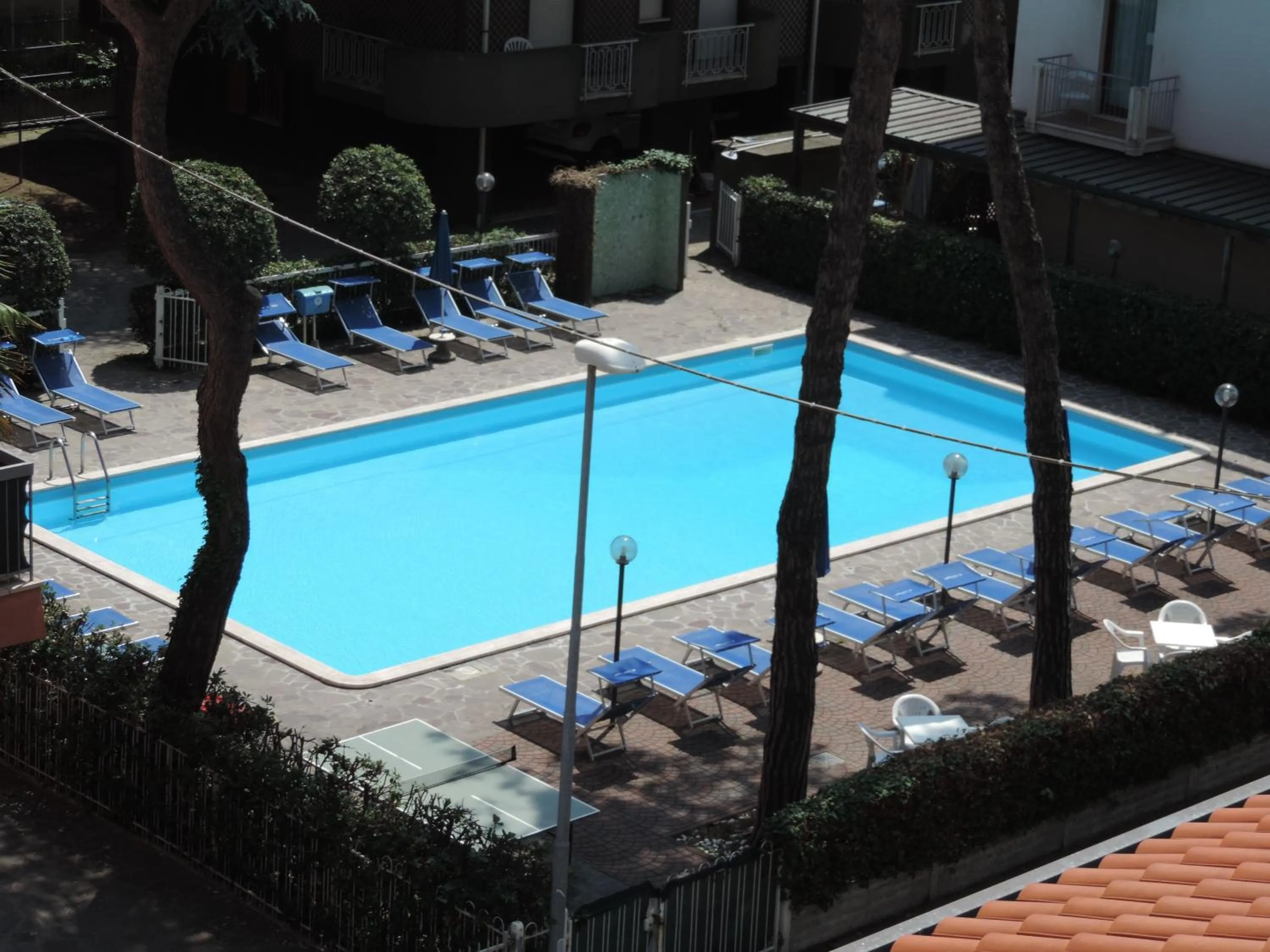 Pool view in Hotel Liliana