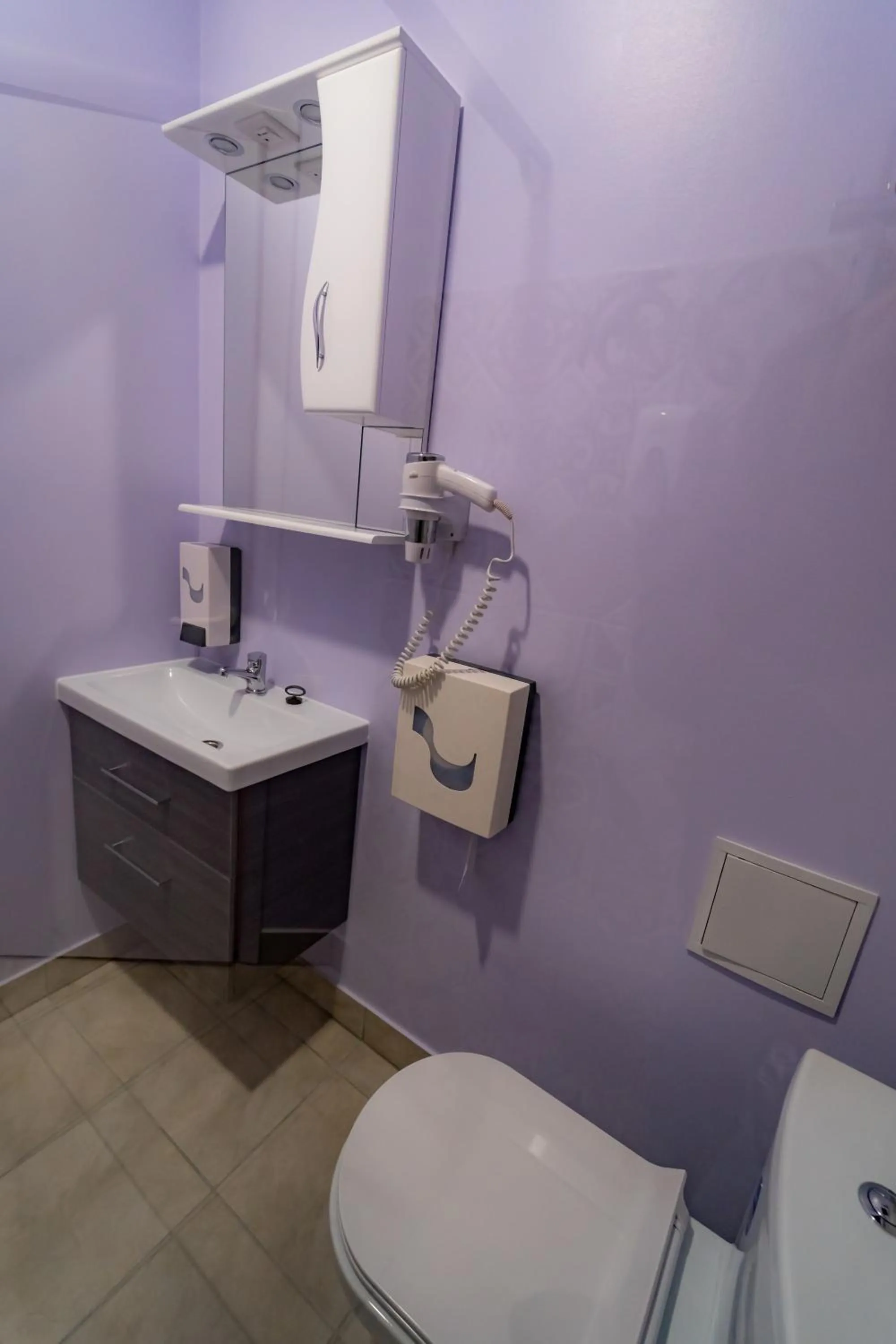 Toilet in Hotel Mare & Restaurant
