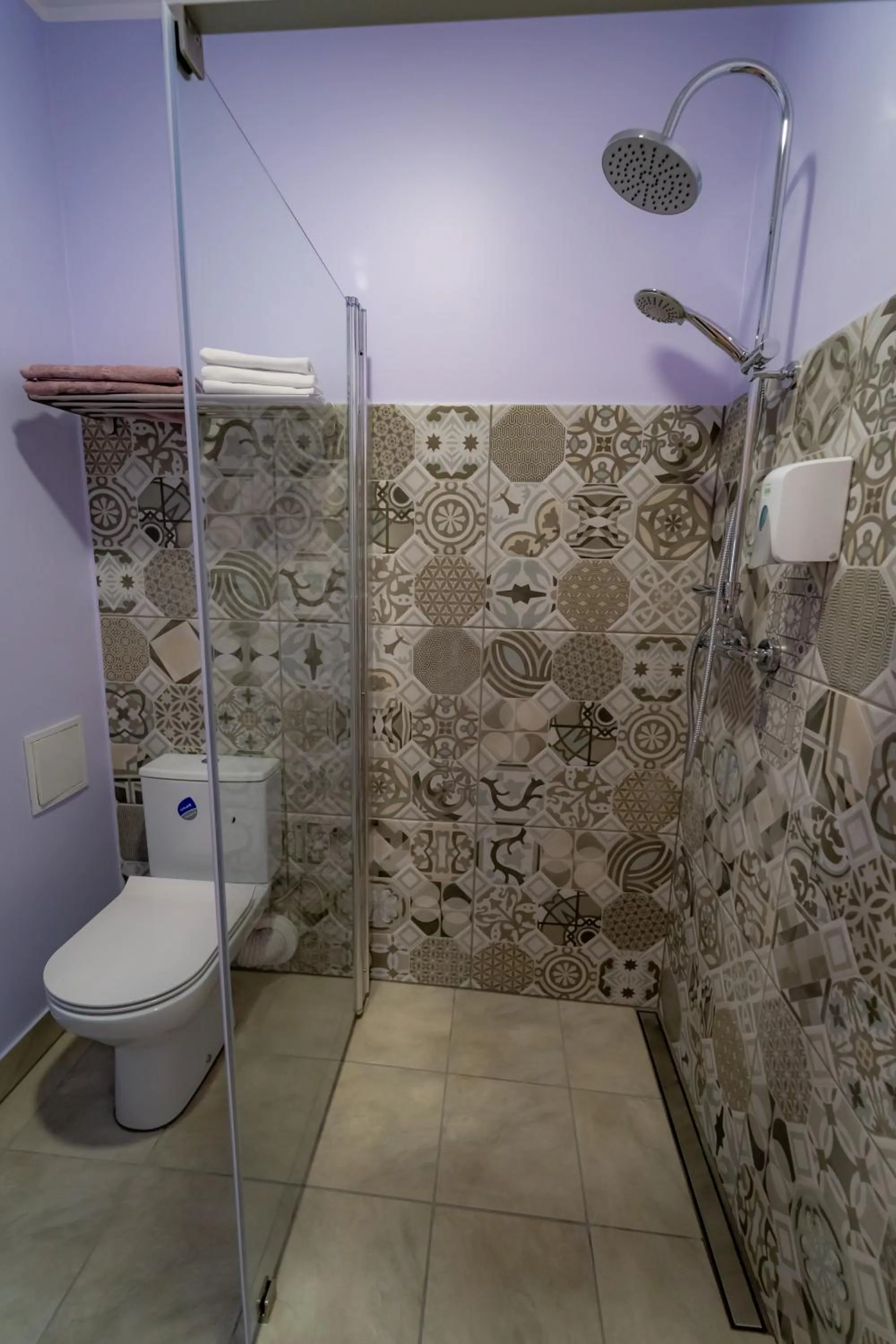 Shower in Hotel Mare & Restaurant