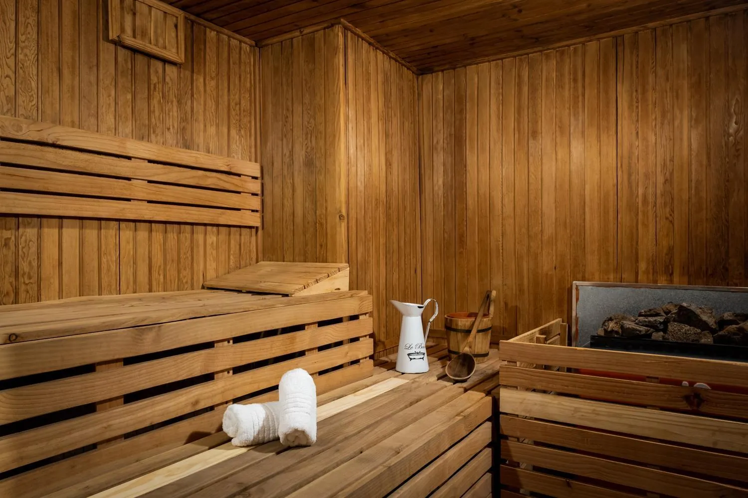 Sauna in Manzano Resort