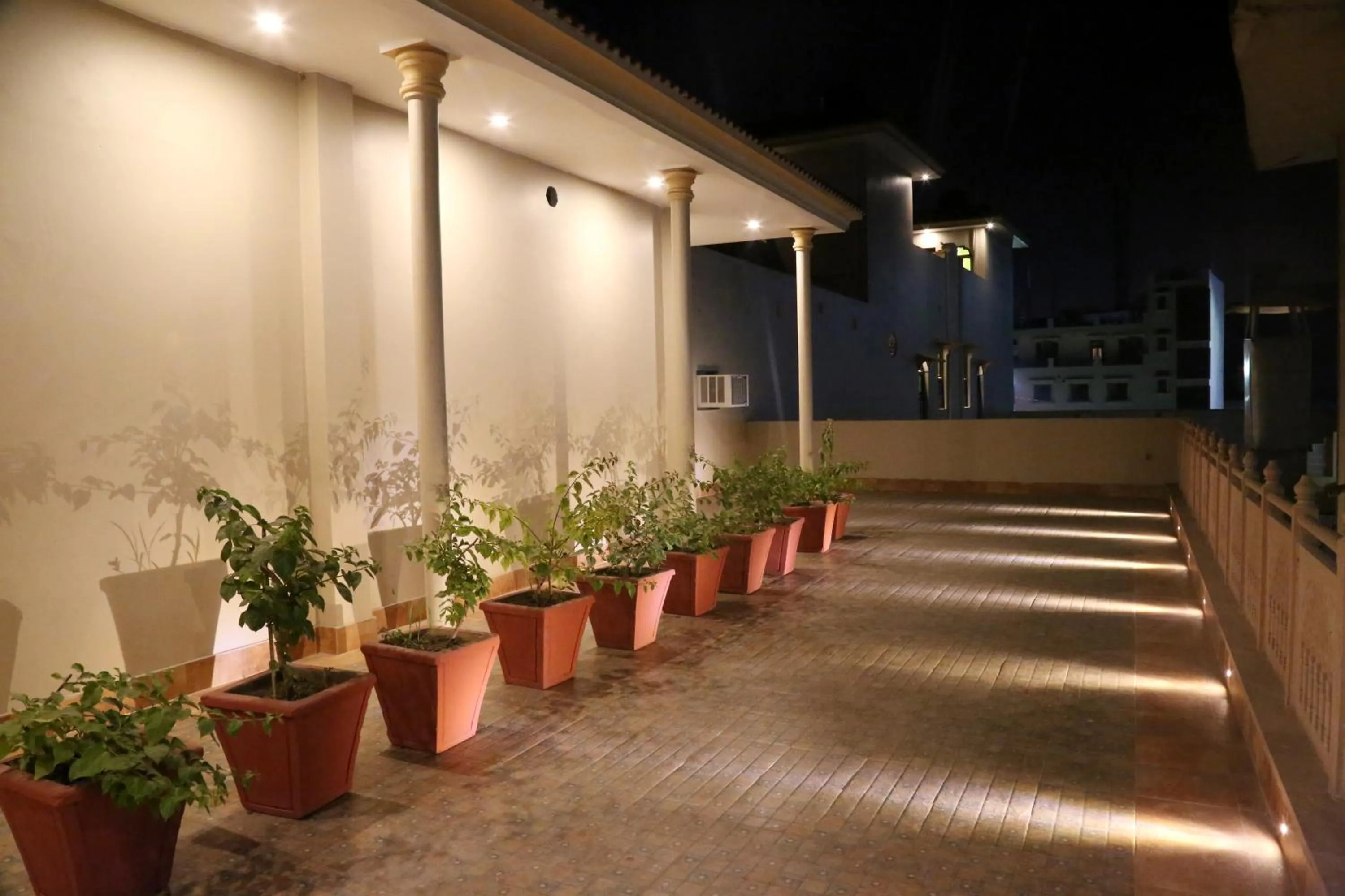 Garden in Vijaigarh Kothi - Heritage boutique