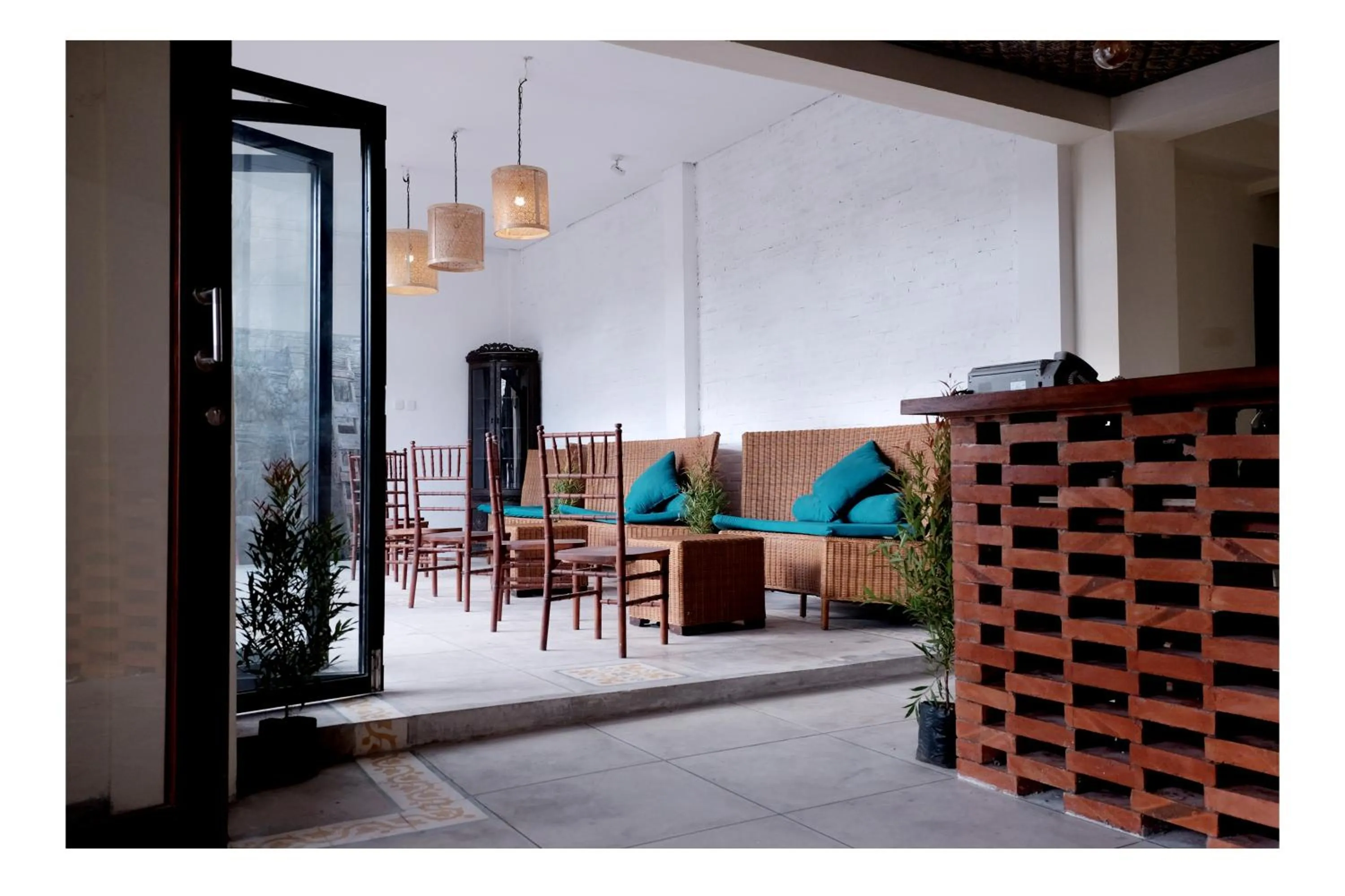 Patio in Hinggil Homestay Syariah Malioboro Yogya Mitra RedDoorz