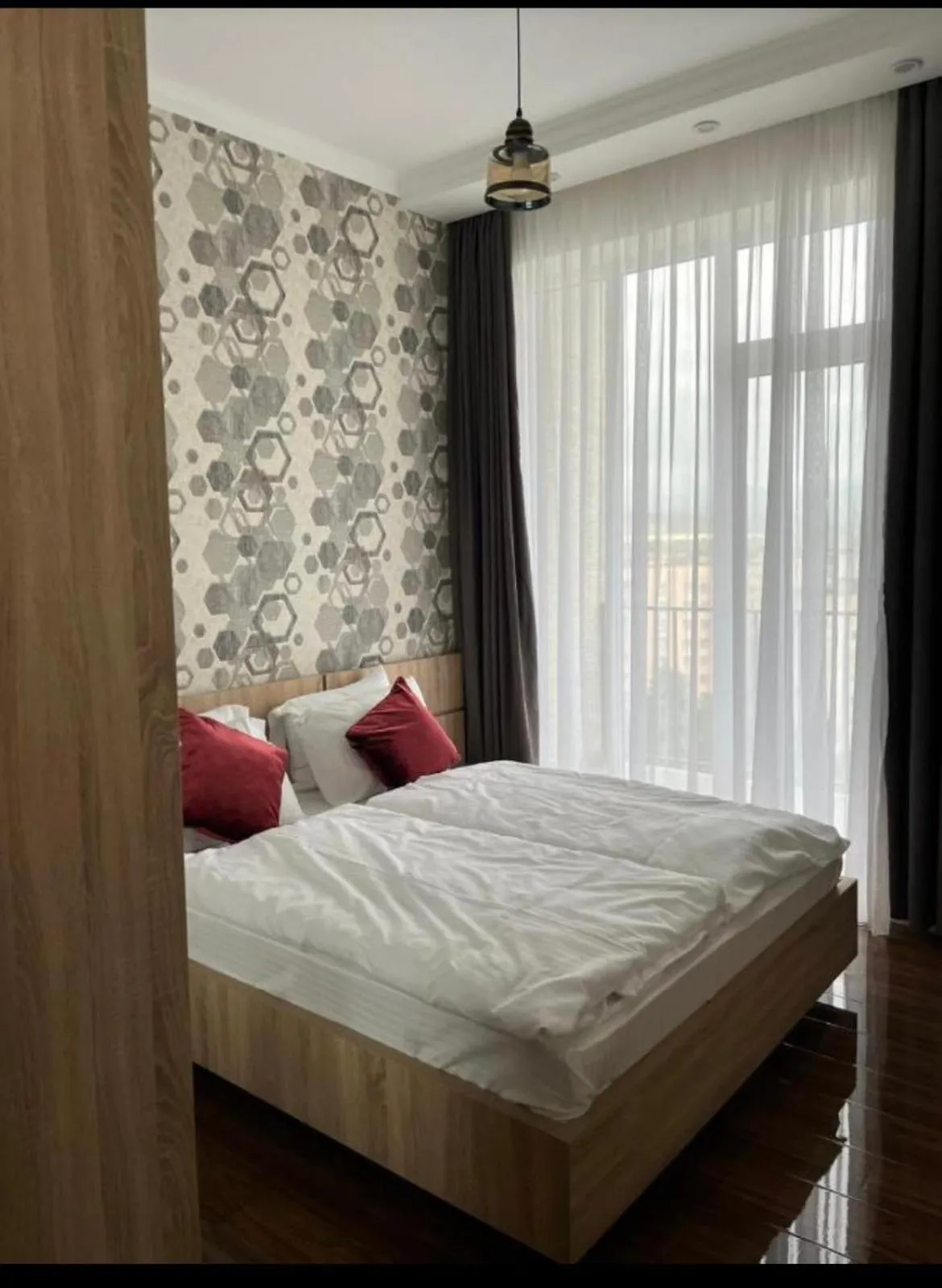 Bed in Vazi Aparthotel