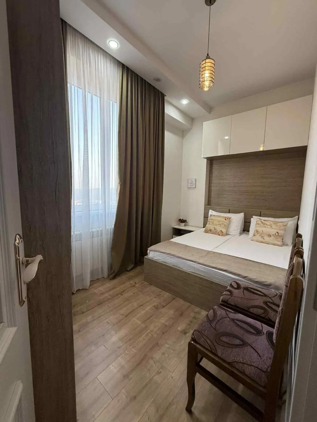 Bed in Vazi Aparthotel