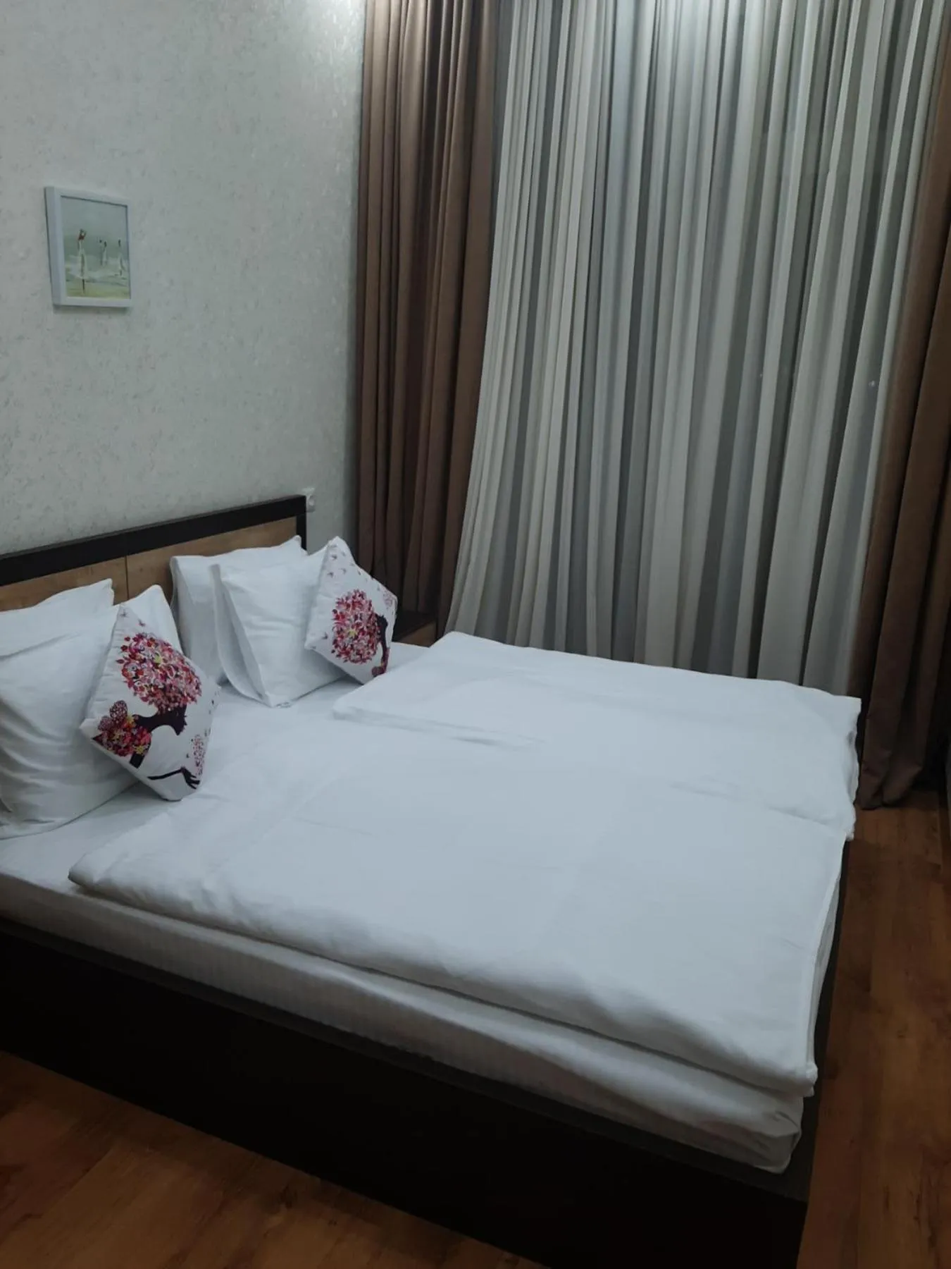 Bed in Vazi Aparthotel