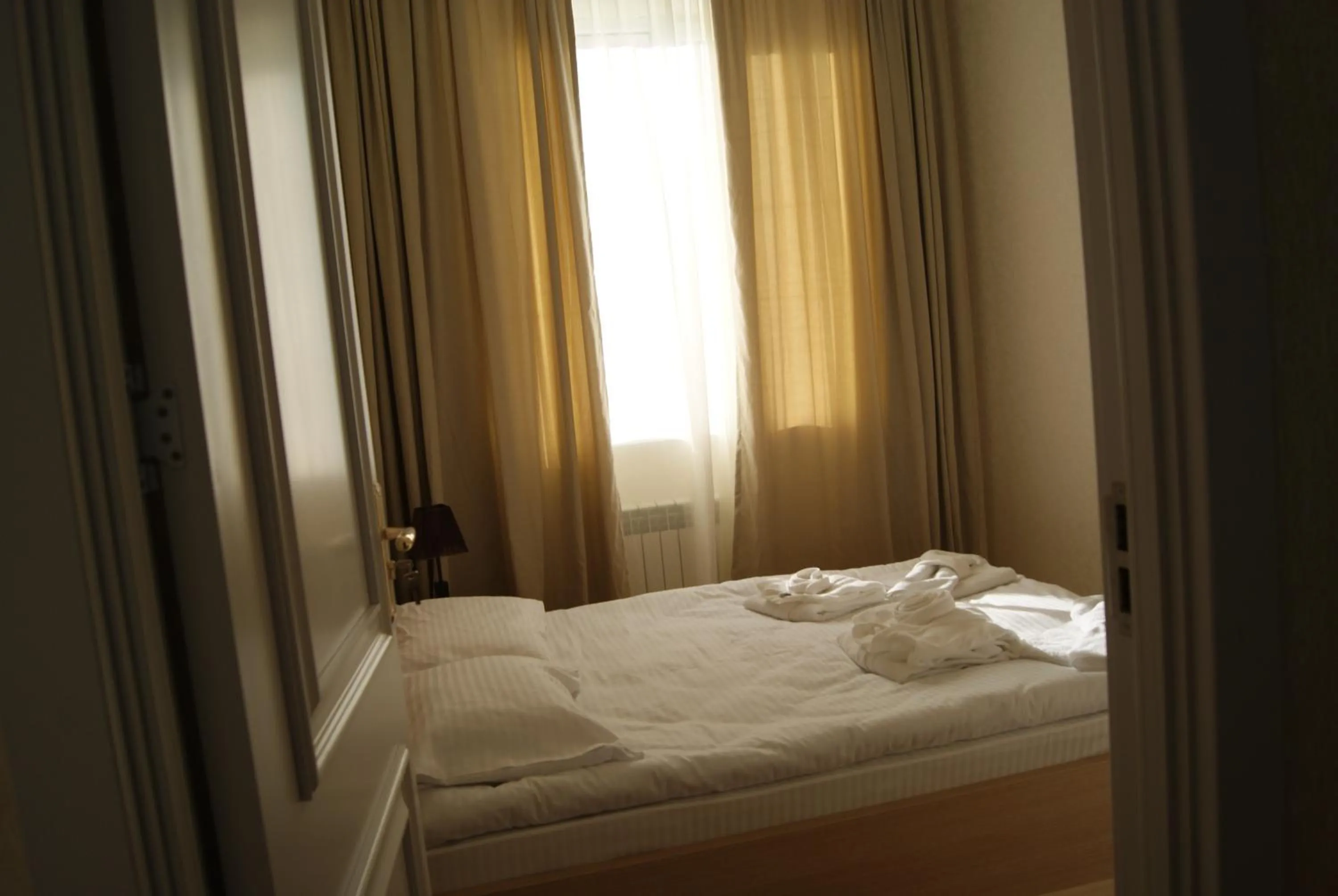 Bed in Vazi Aparthotel