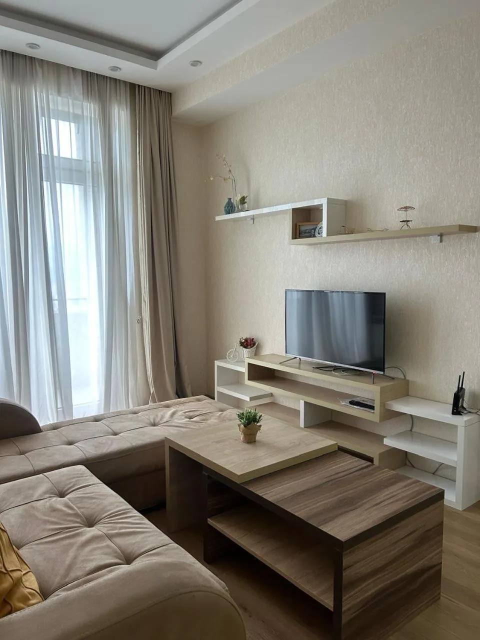 Bed in Vazi Aparthotel