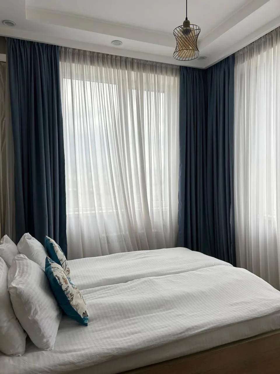 Bed in Vazi Aparthotel