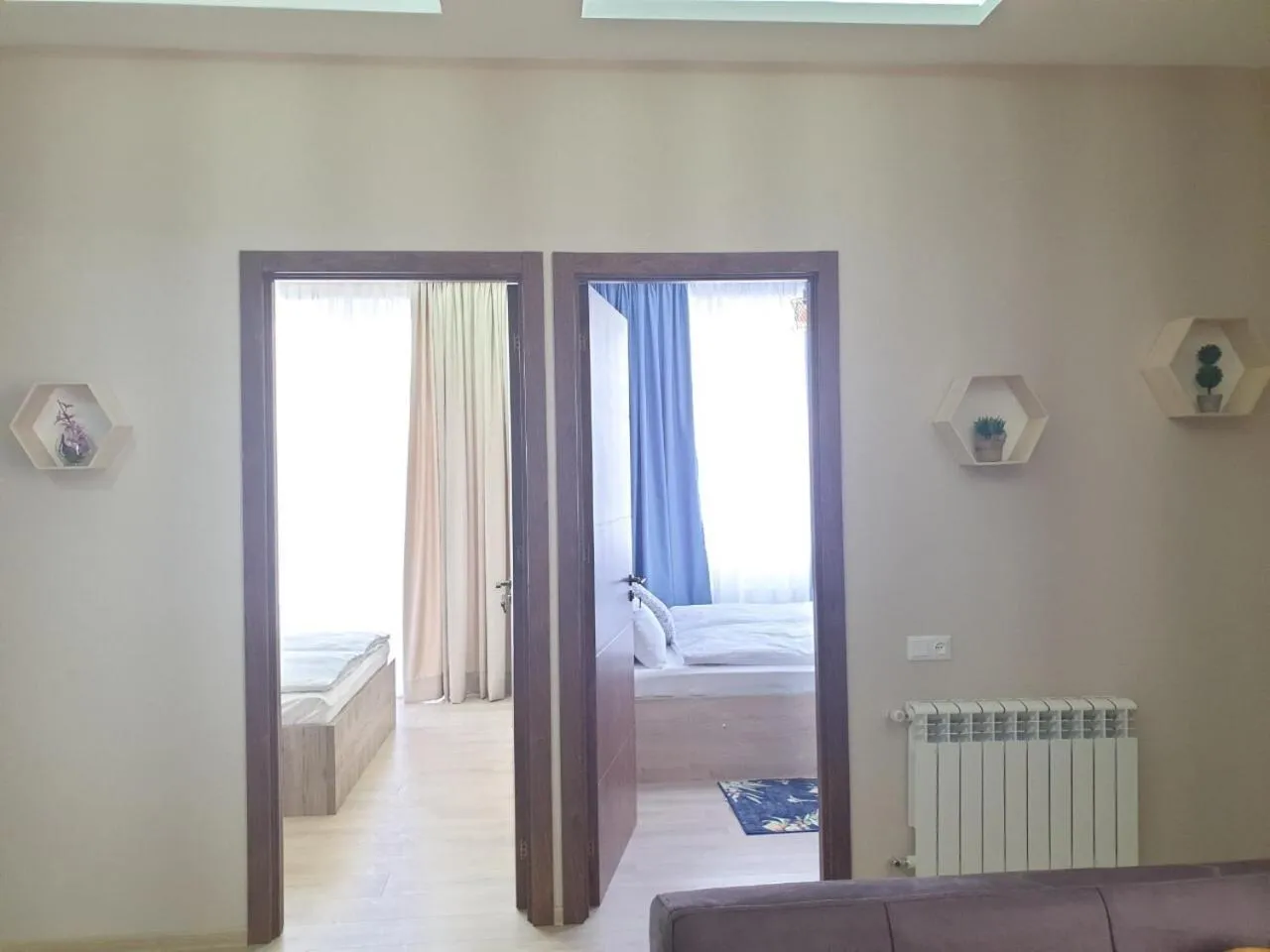 Bed in Vazi Aparthotel