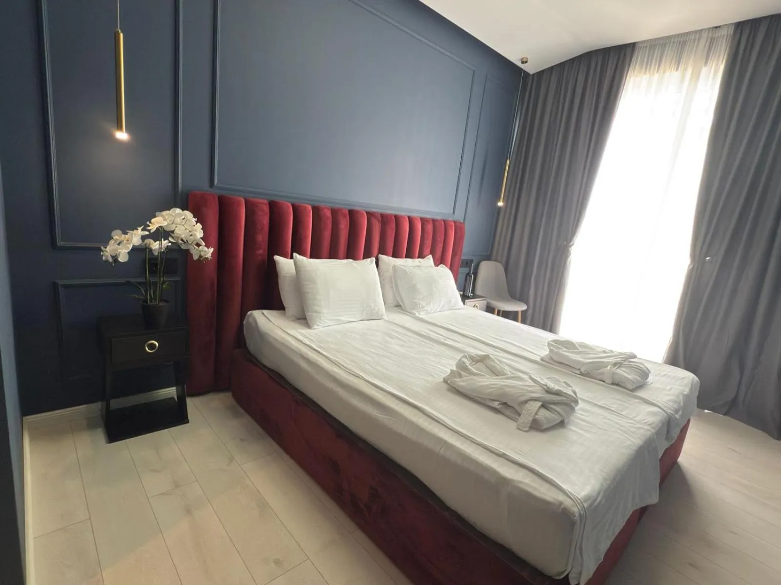 Bed in Vazi Aparthotel