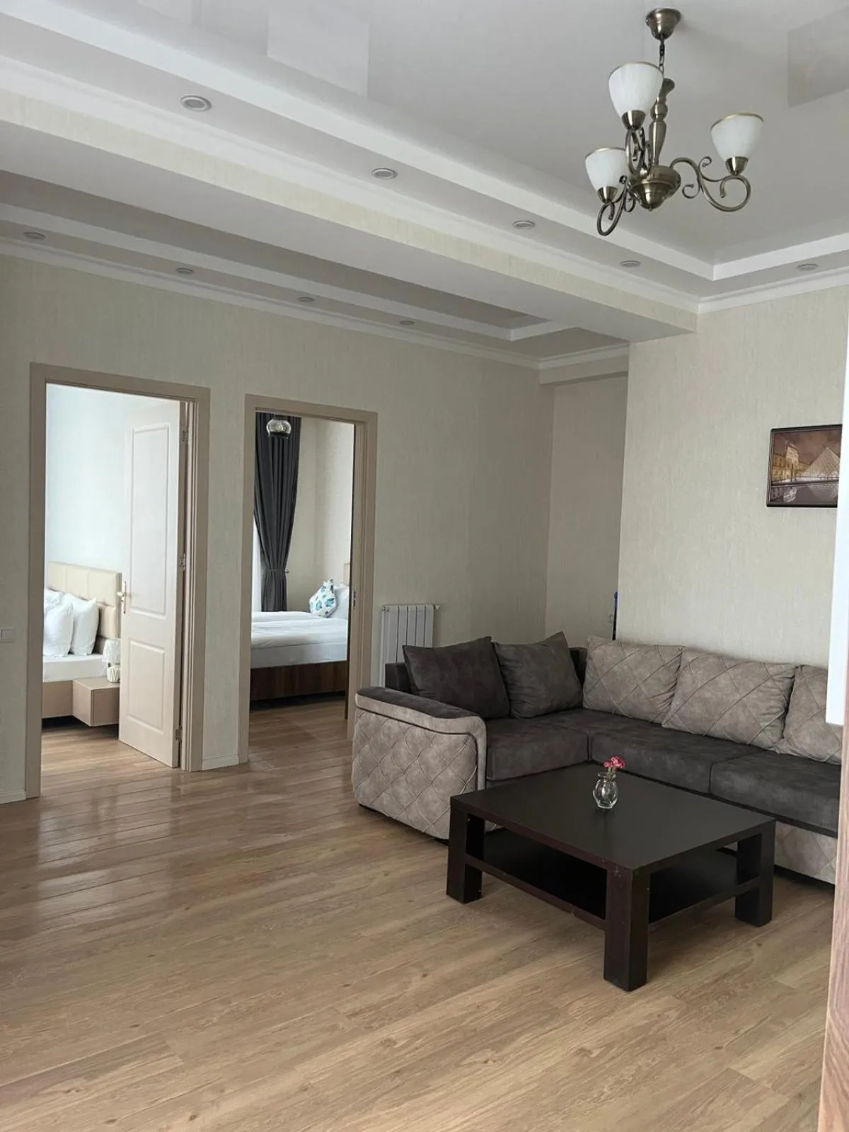 Bed in Vazi Aparthotel