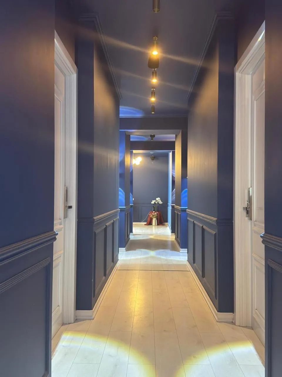 Bed in Vazi Aparthotel