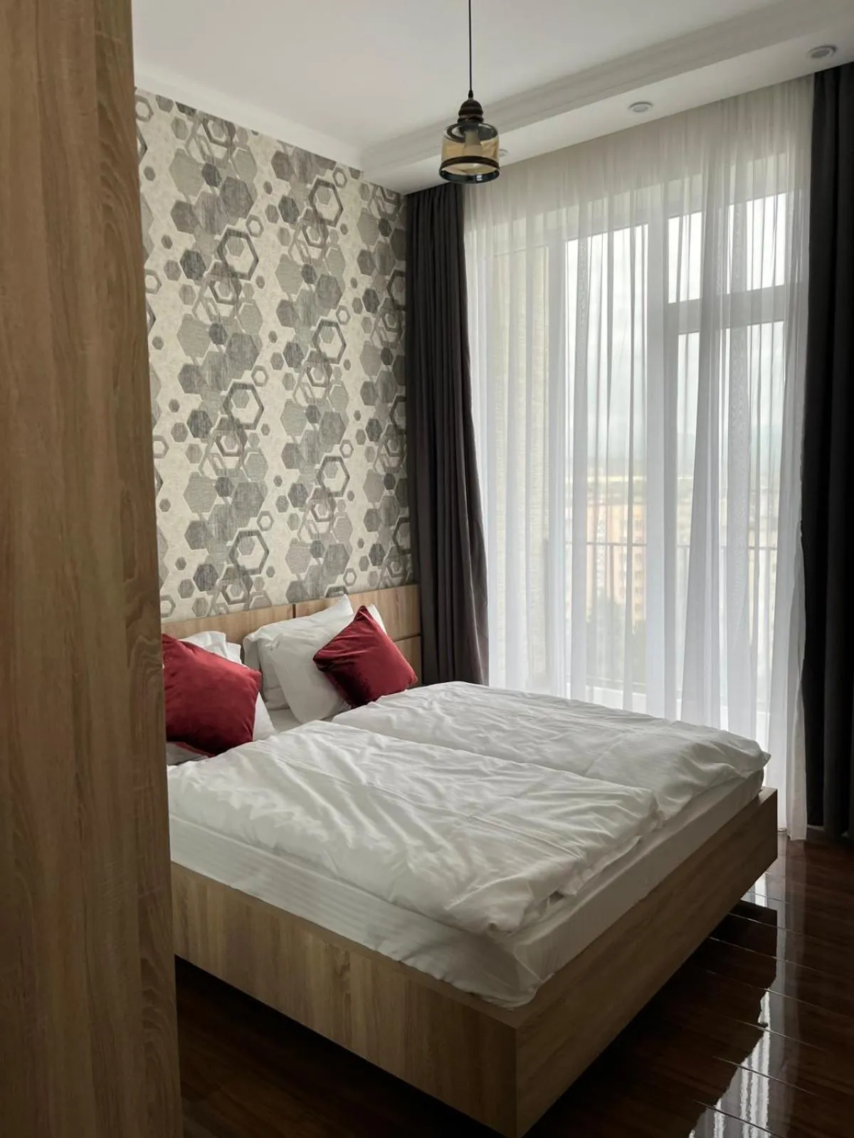 Bed in Vazi Aparthotel