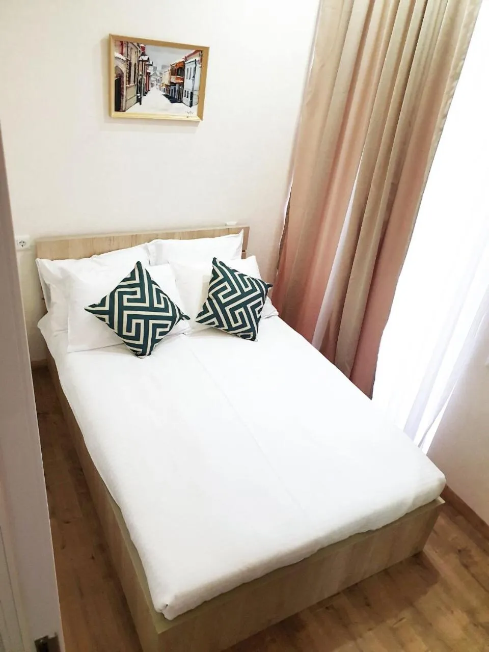 Bed in Vazi Aparthotel