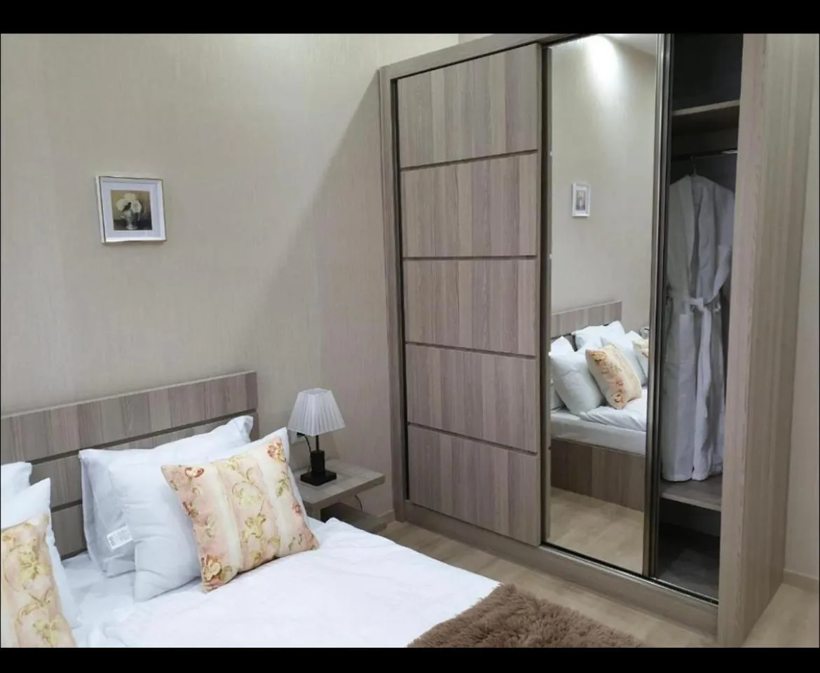 Bed in Vazi Aparthotel