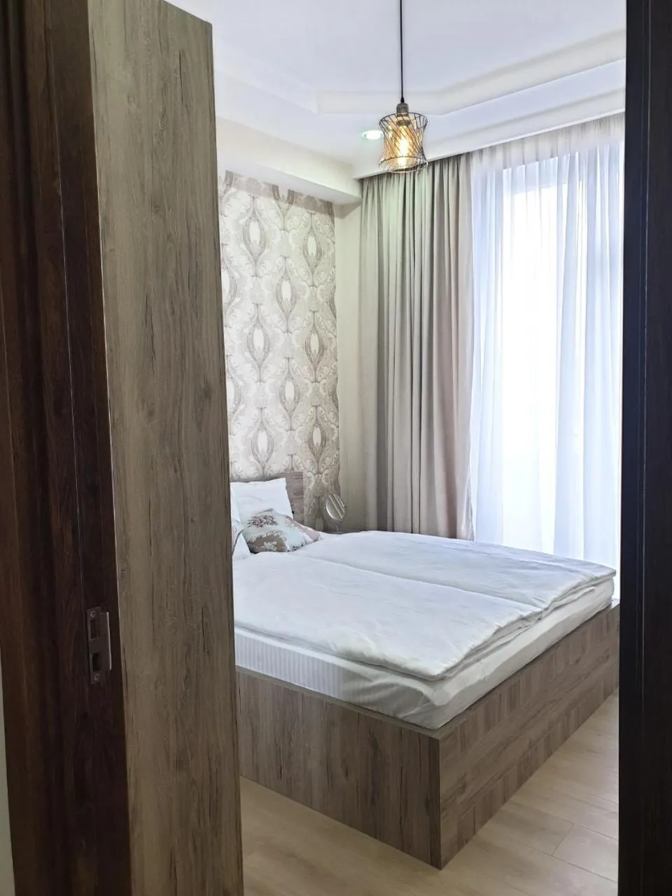 Bed in Vazi Aparthotel