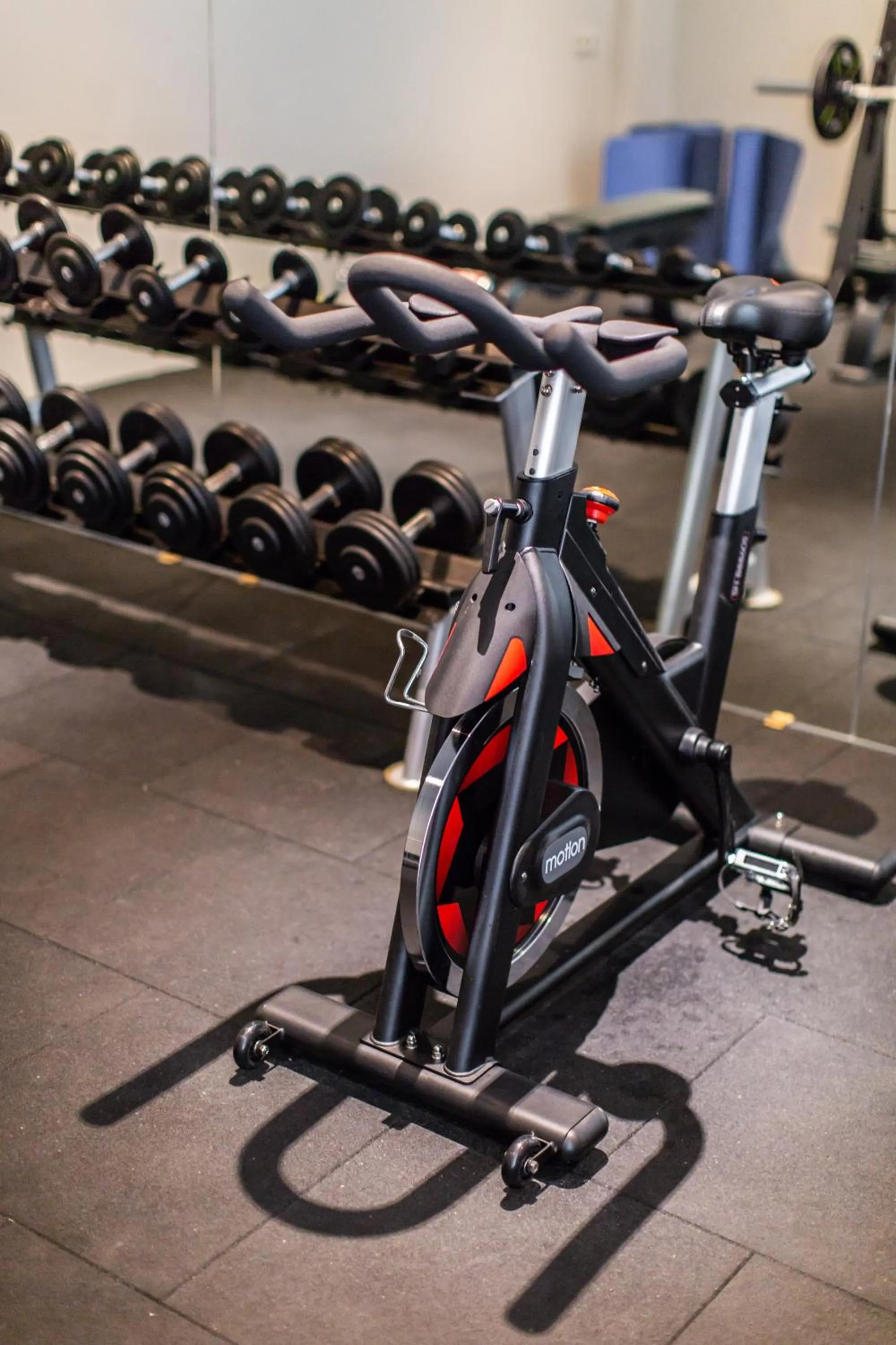 Fitness centre/facilities in The Double View Mansions Bali