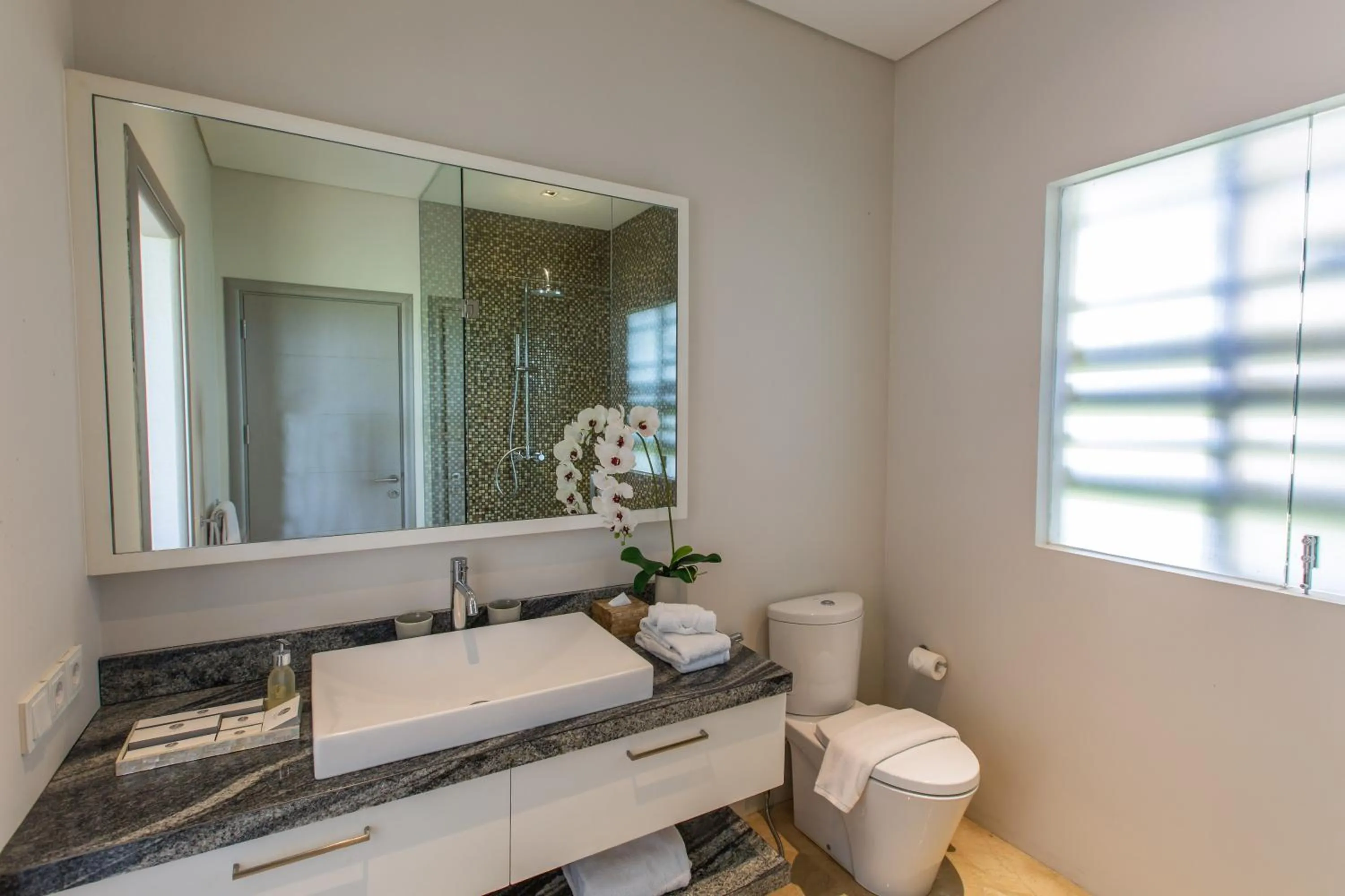 Bathroom in The Double View Mansions Bali